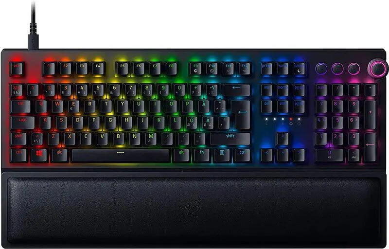 Razer Blackwidow V3 Pro Gröna Switchar