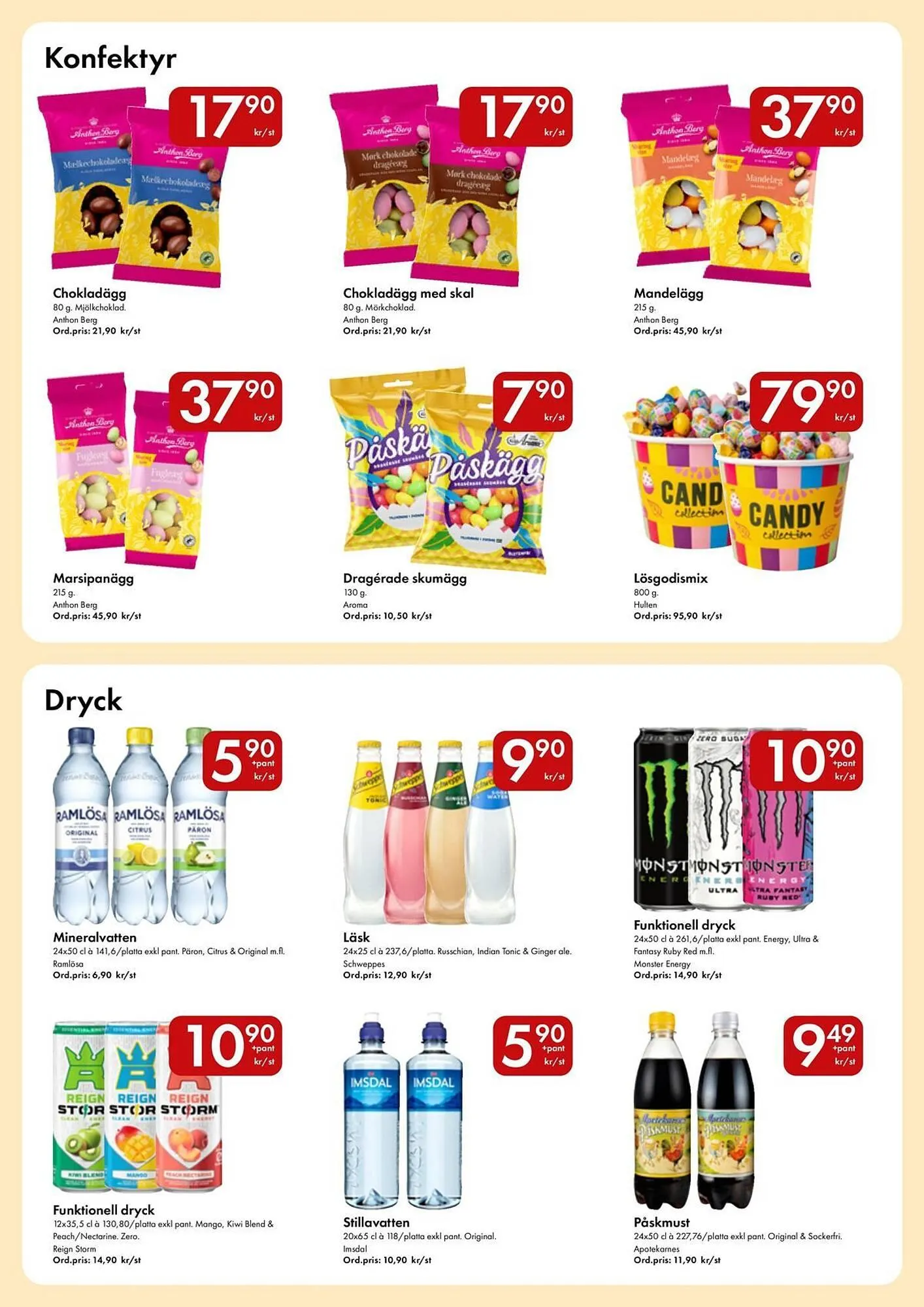 Snabbgross reklamblad från 23 mars till 5 april 2026 - Reklamblad sidor 14