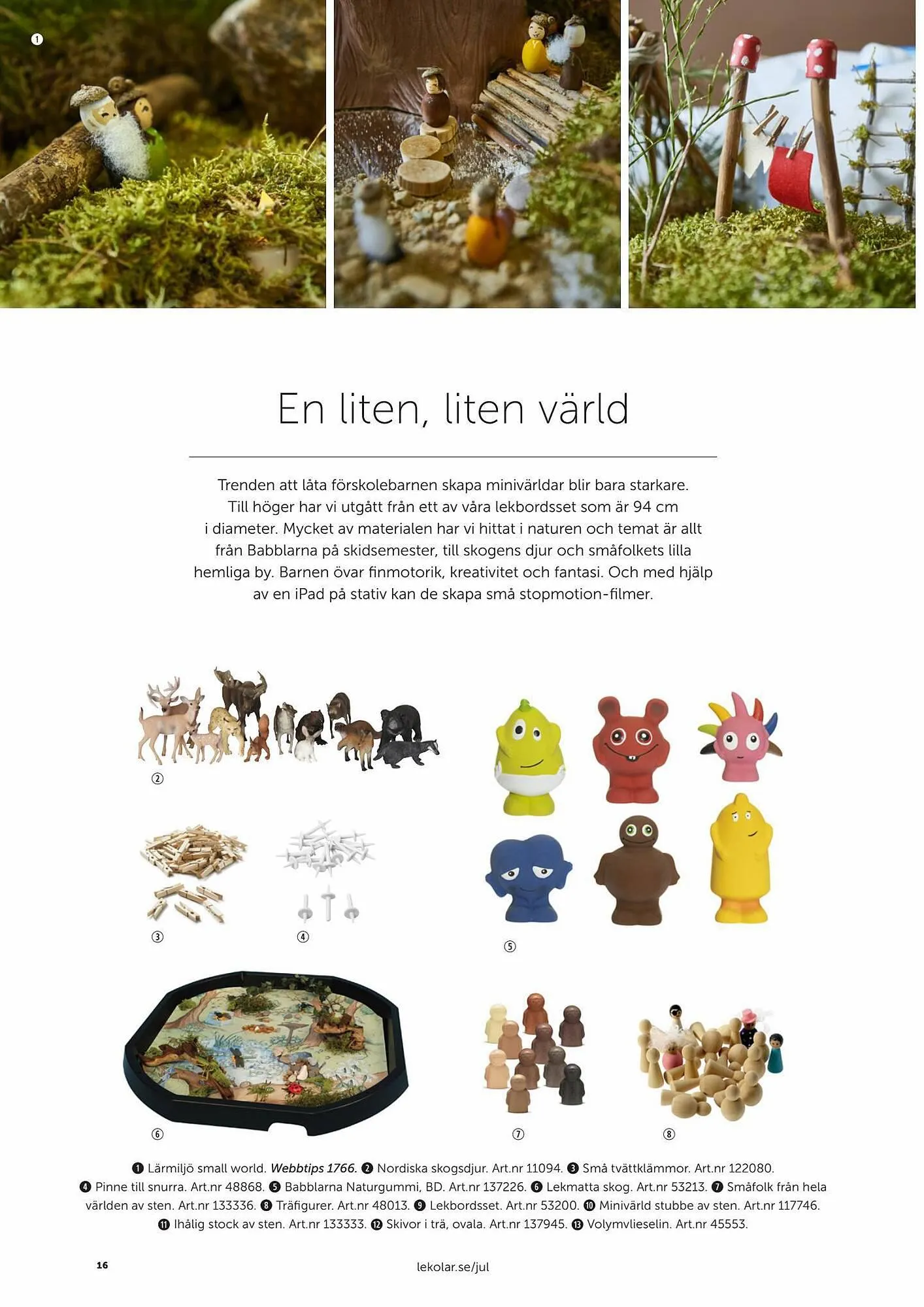 Lekolar reklamblad från 1 oktober till 31 december 2023 - Reklamblad sidor 16