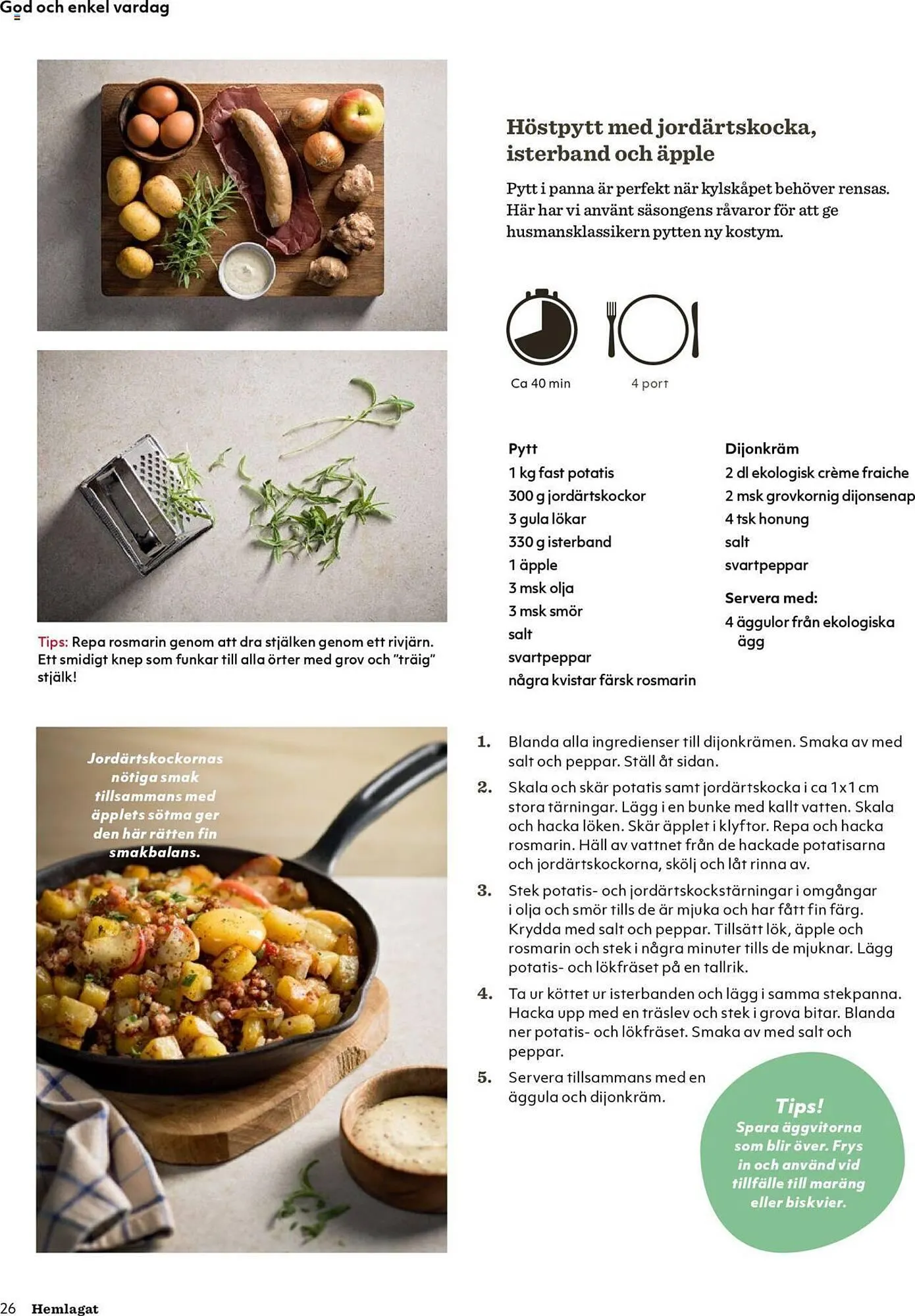 Hemköp reklamblad från 21 oktober till 31 december 2024 - Reklamblad sidor 26