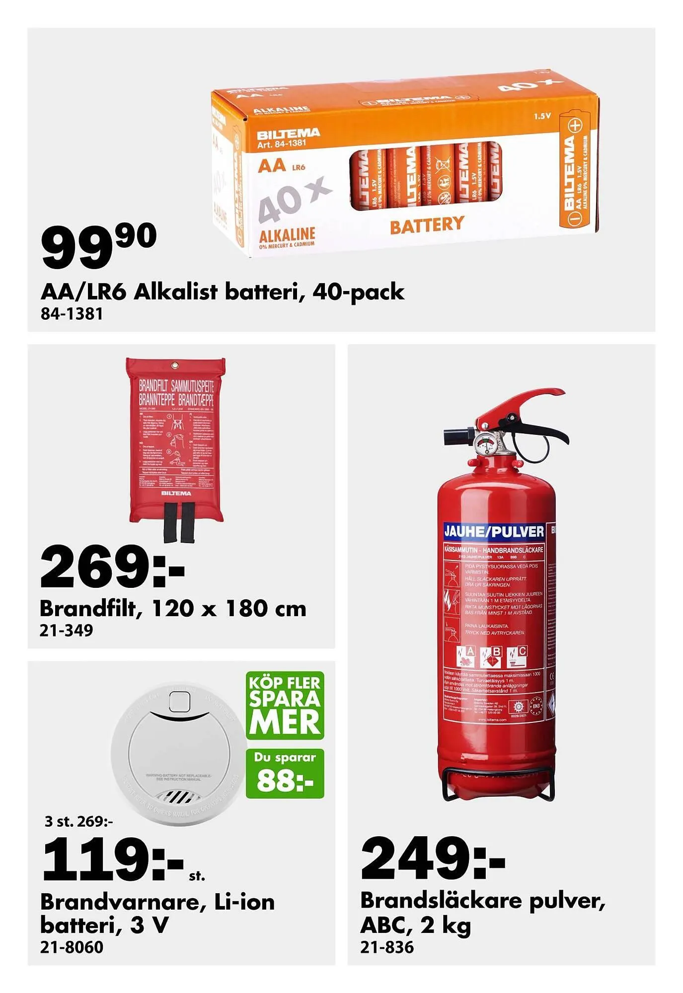 Biltema reklamblad från 24 oktober till 24 november 2025 - Reklamblad sidor 15