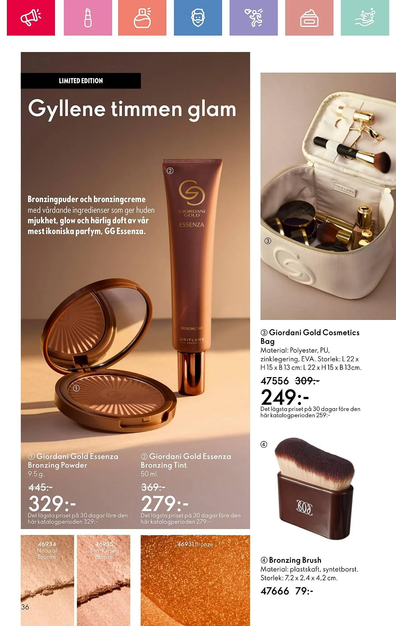 Oriflame reklamblad från 13 juli till 2 augusti 2025 - Reklamblad sidor 36