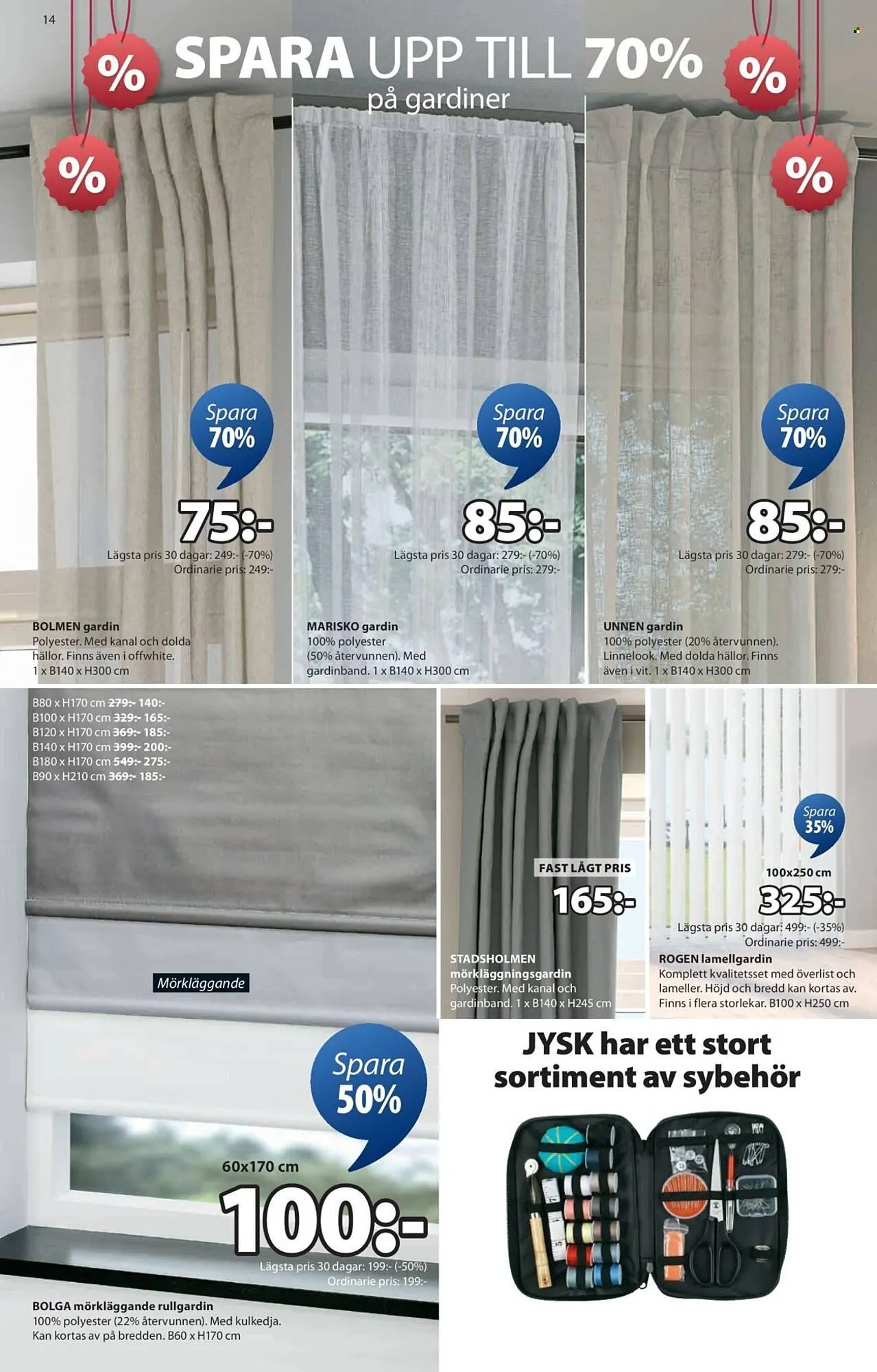 JYSK reklamblad från 19 januari till 1 februari 2026 - Reklamblad sidor 14