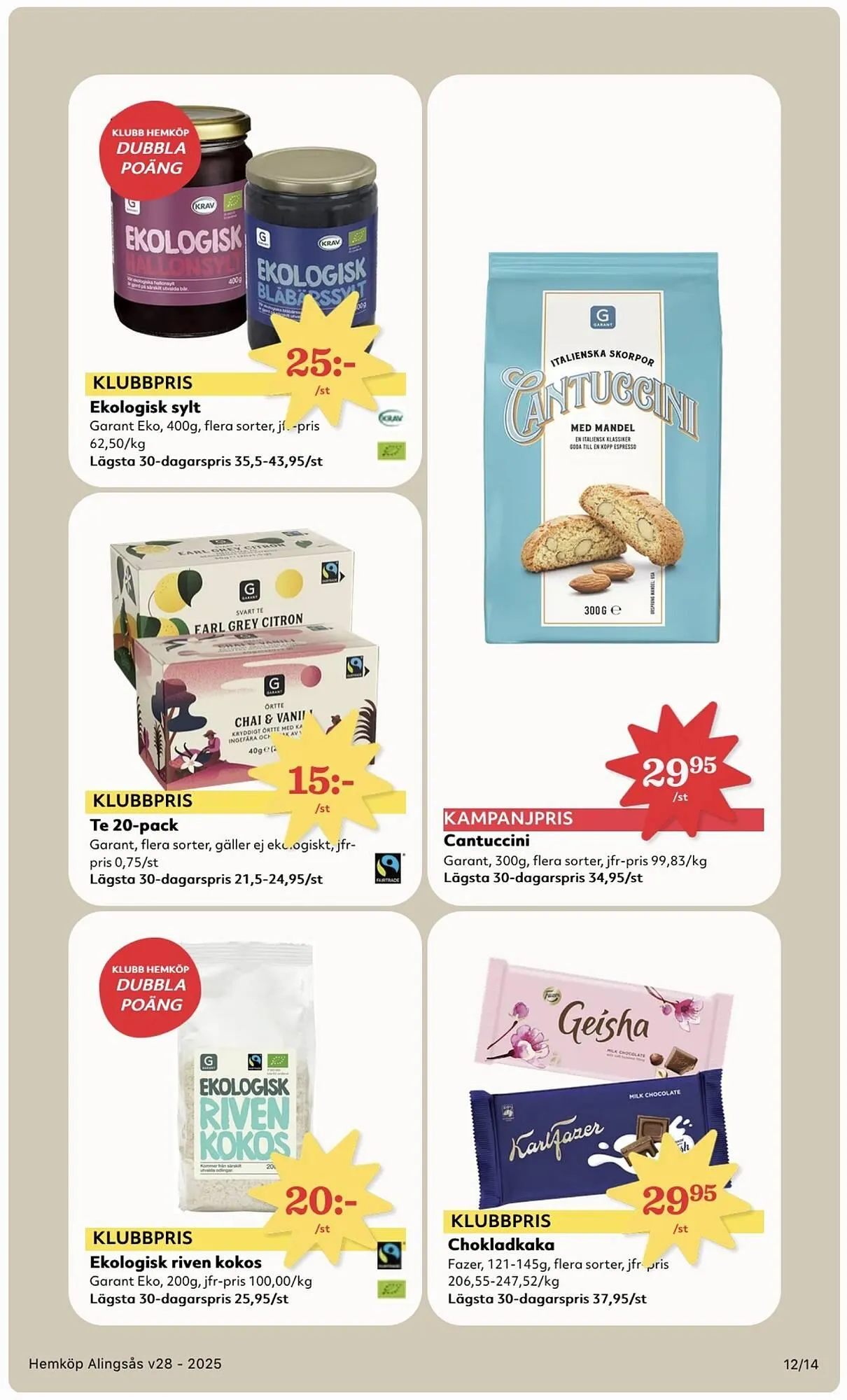 Östenssons reklamblad från 7 juli till 14 juli 2025 - Reklamblad sidor 12