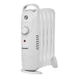 Oljefylld elradiator 230 V 500 W