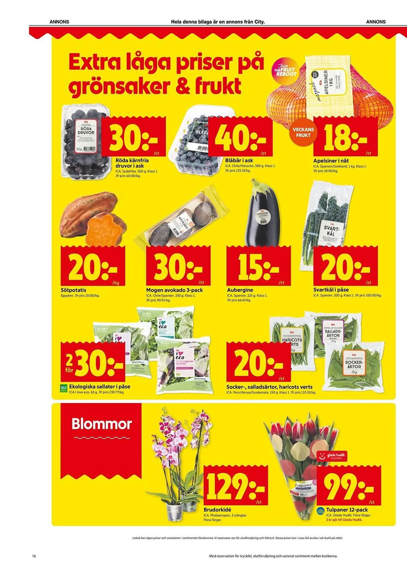 ICA Kvantum reklamblad från 23 februari till 1 mars 2026 - Reklamblad sidor 16