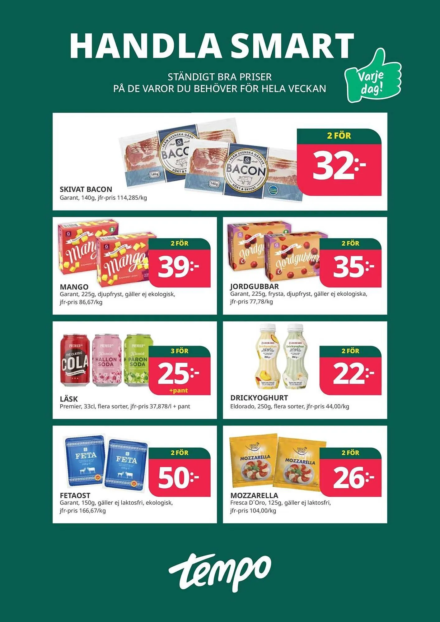 Tempo reklamblad från 14 december till 17 december 2025 - Reklamblad sidor 1