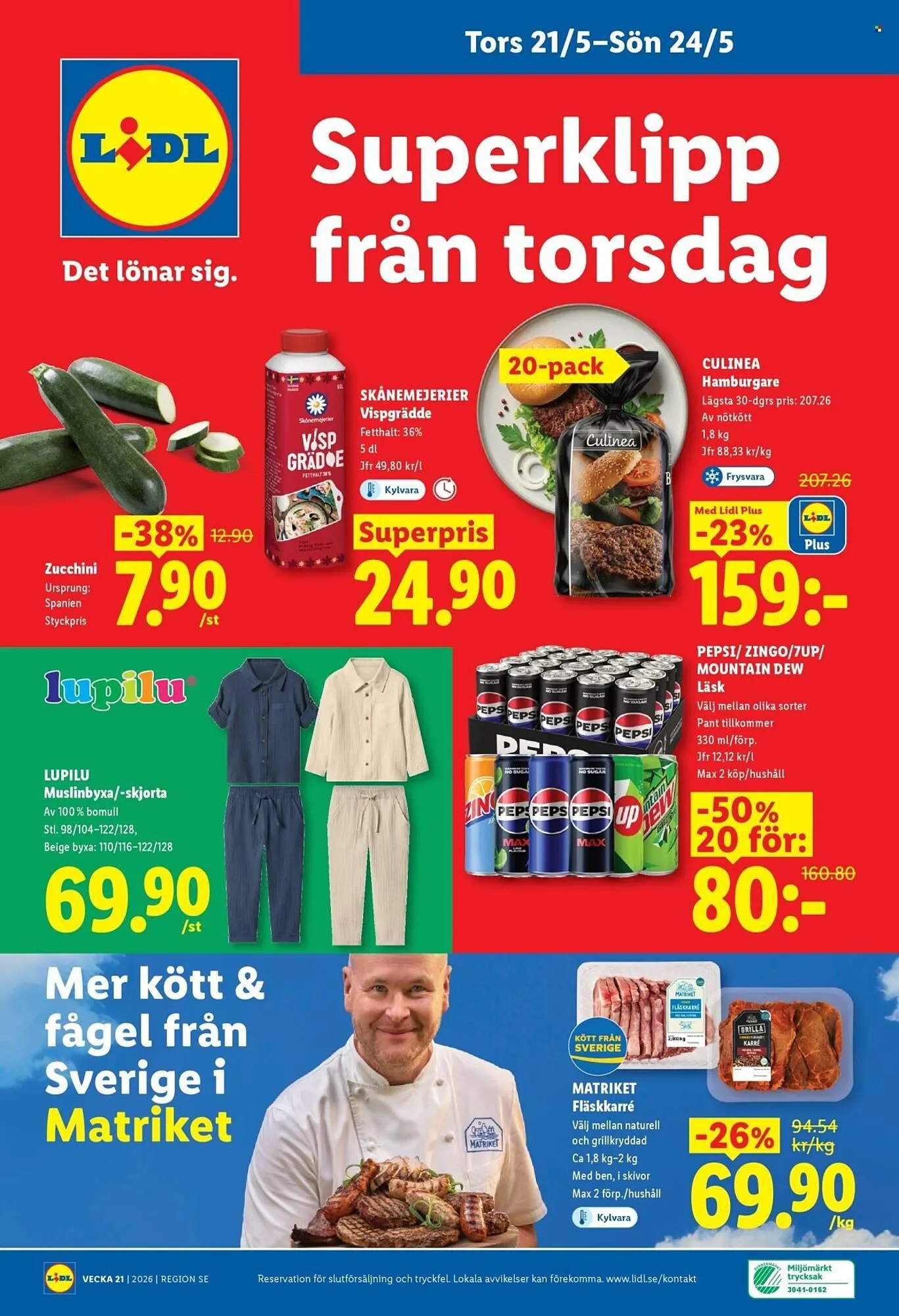 Lidl reklamblad från 18 maj till 24 maj 2026 - Reklamblad sidor 28