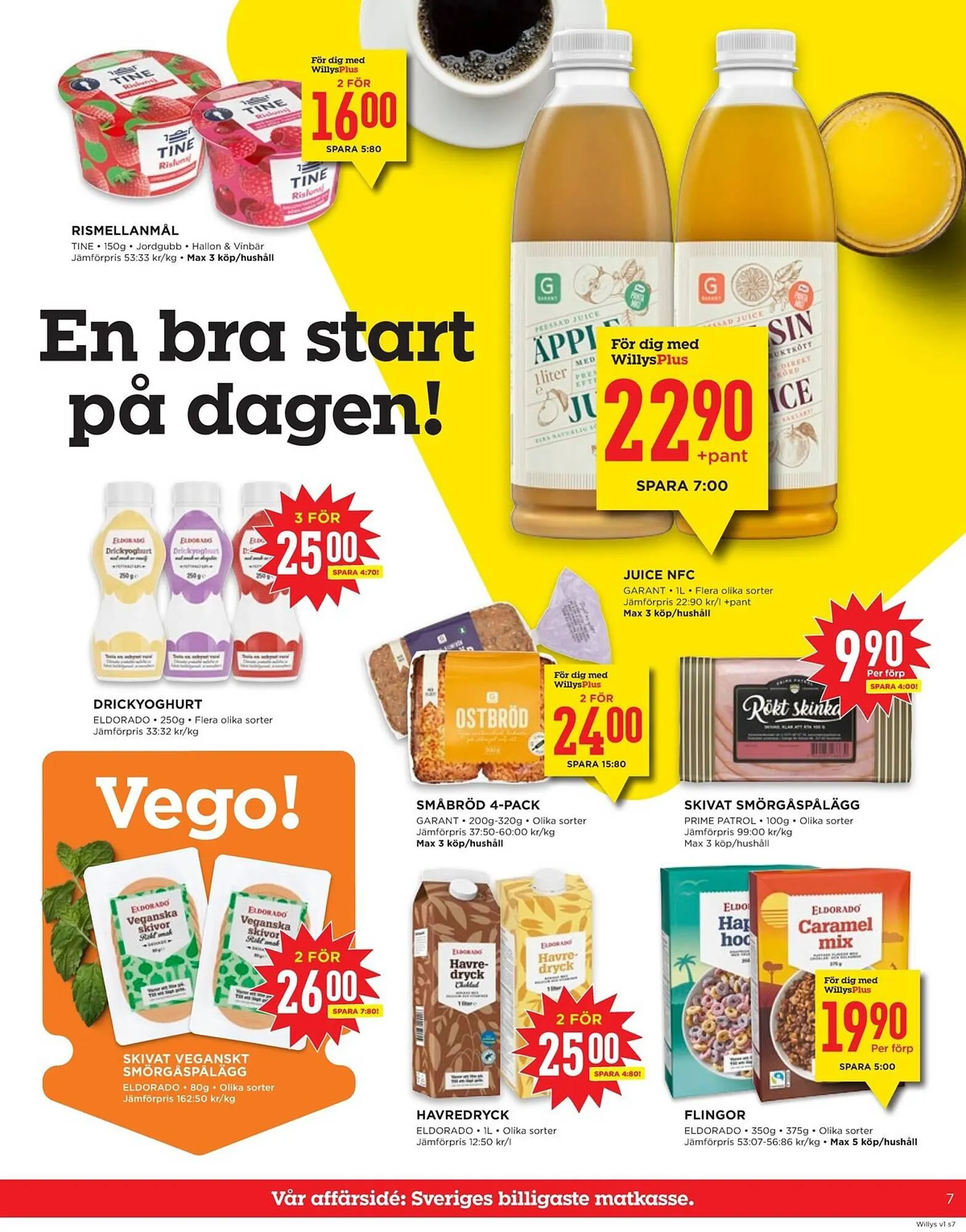 Willys reklamblad från 2 januari till 7 januari 2024 - Reklamblad sidor 15
