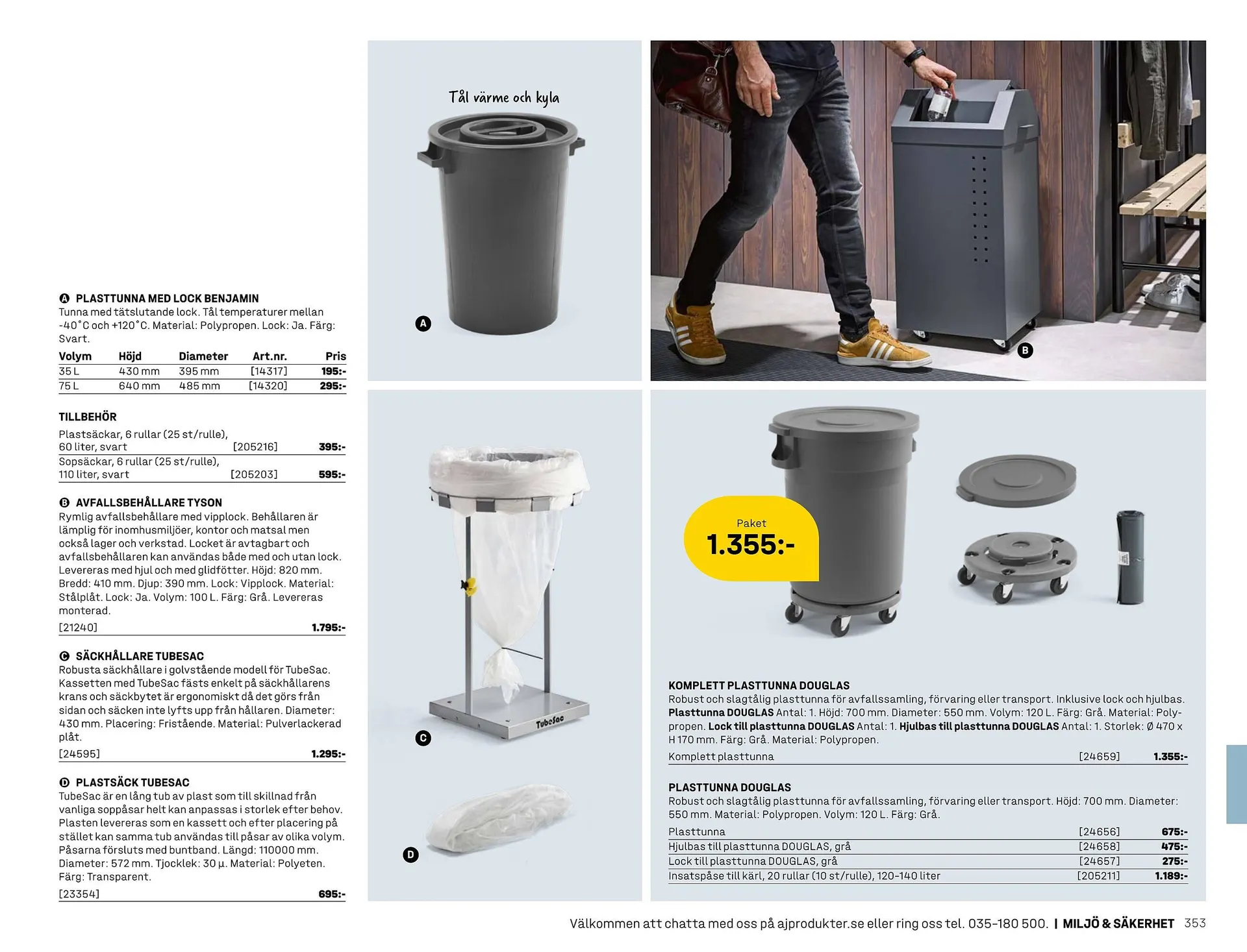 AJ Produkter reklamblad från 1 januari till 31 december 2025 - Reklamblad sidor 353