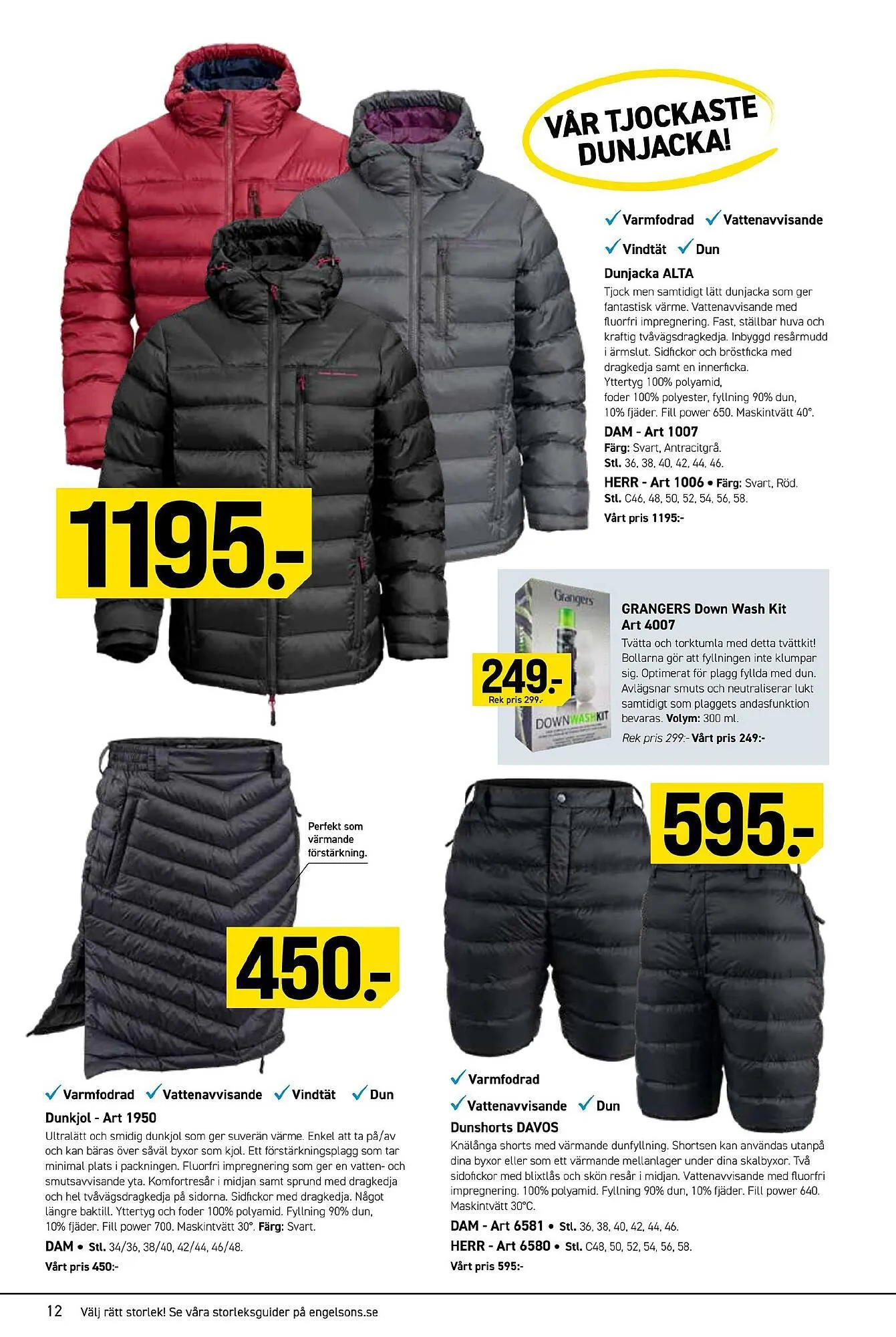 Engelsons reklamblad från 23 oktober till 30 november 2023 - Reklamblad sidor 12