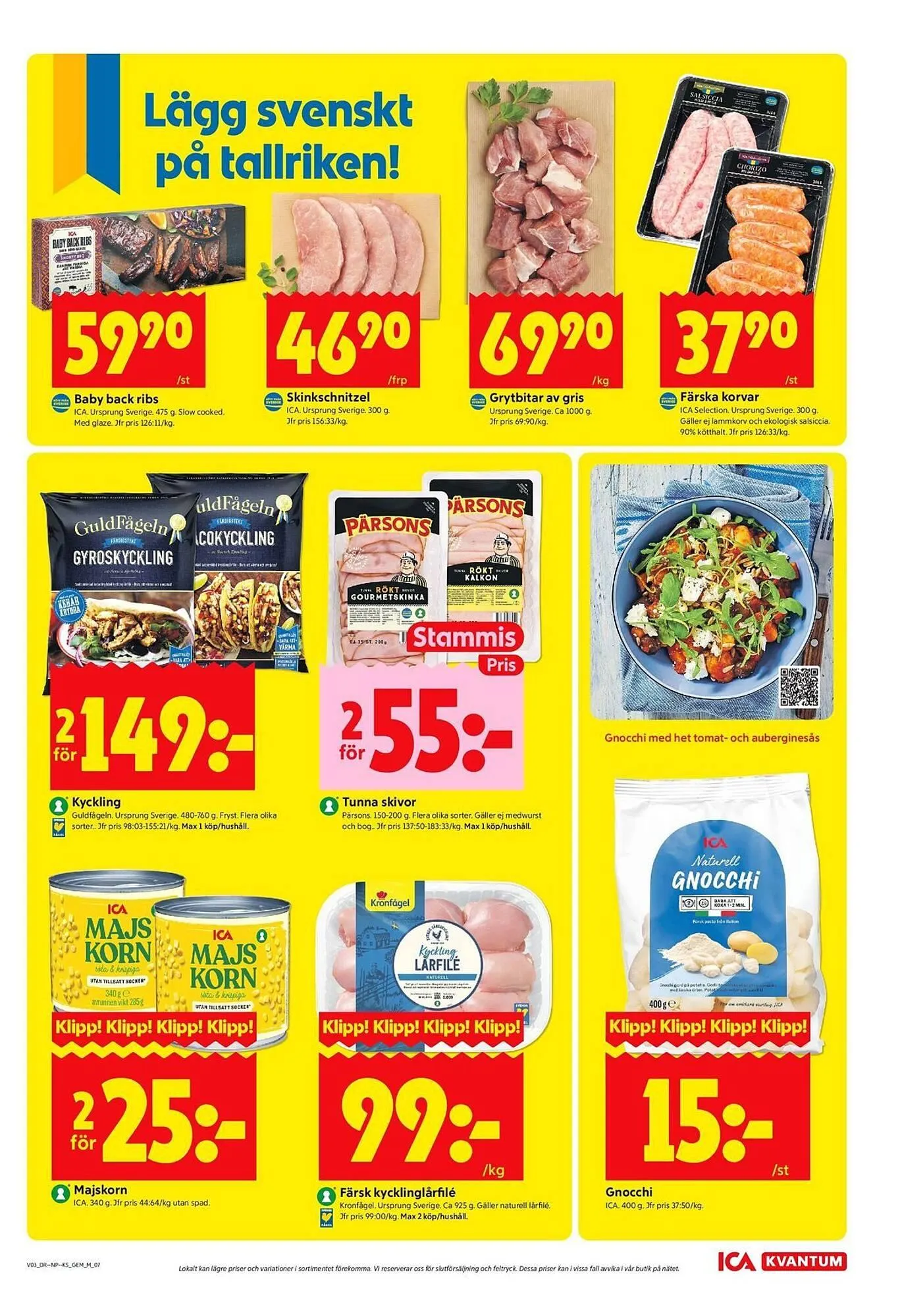 ICA Kvantum reklamblad från 12 januari till 18 januari 2026 - Reklamblad sidor 7