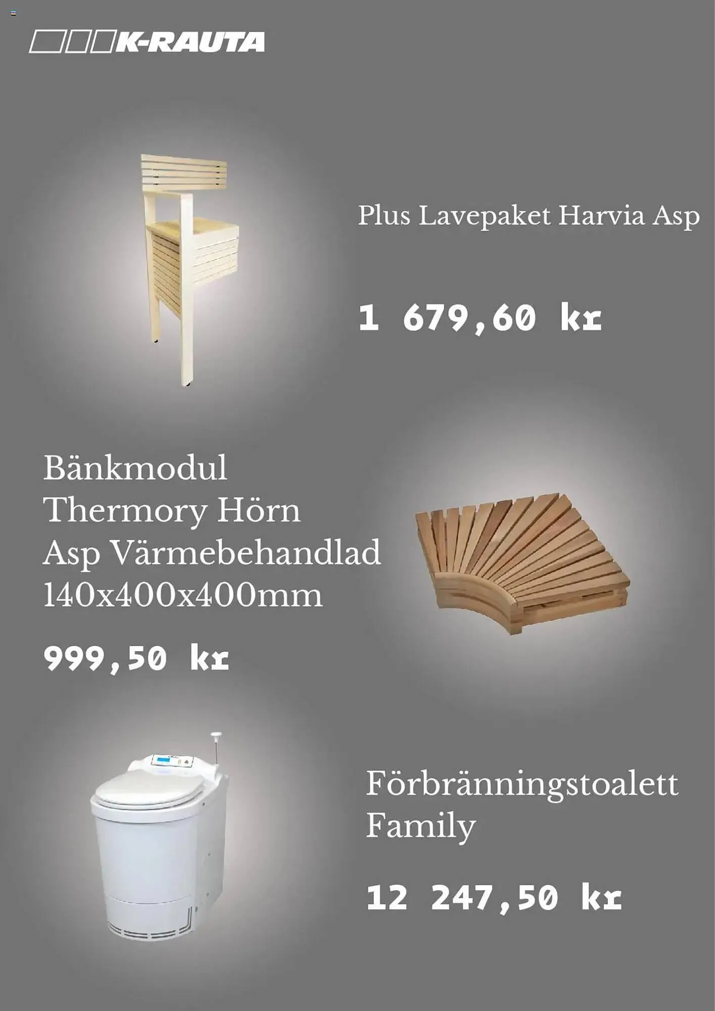 K-rauta reklamblad från 29 november till 28 december 2024 - Reklamblad sidor 4