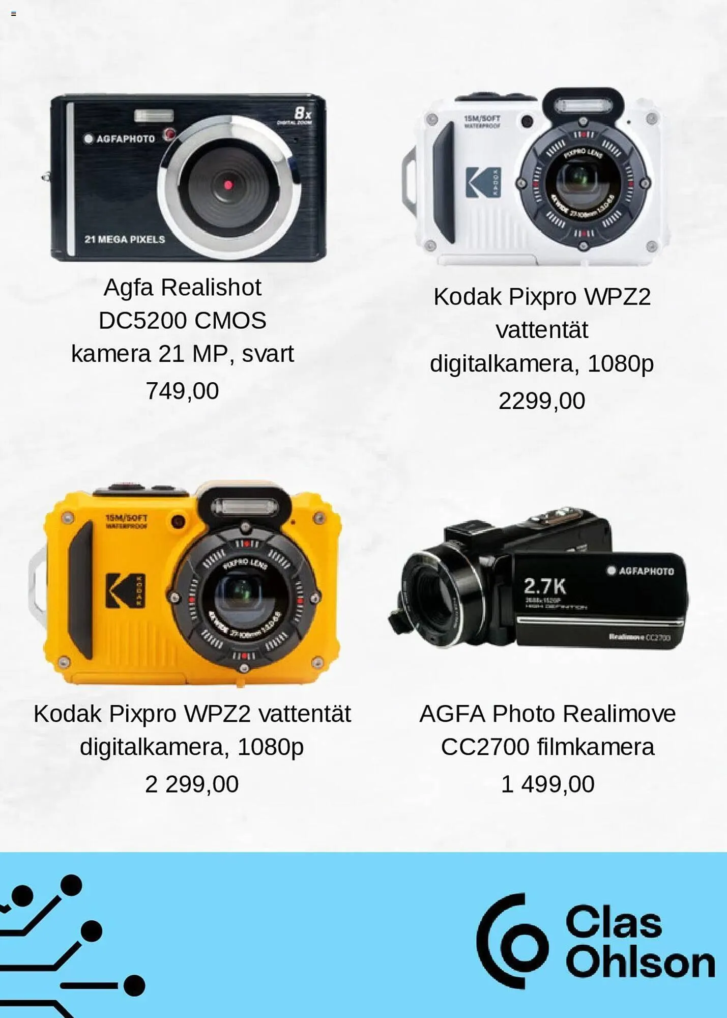 Clas Ohlson reklamblad från 9 oktober till 23 oktober 2024 - Reklamblad sidor 4