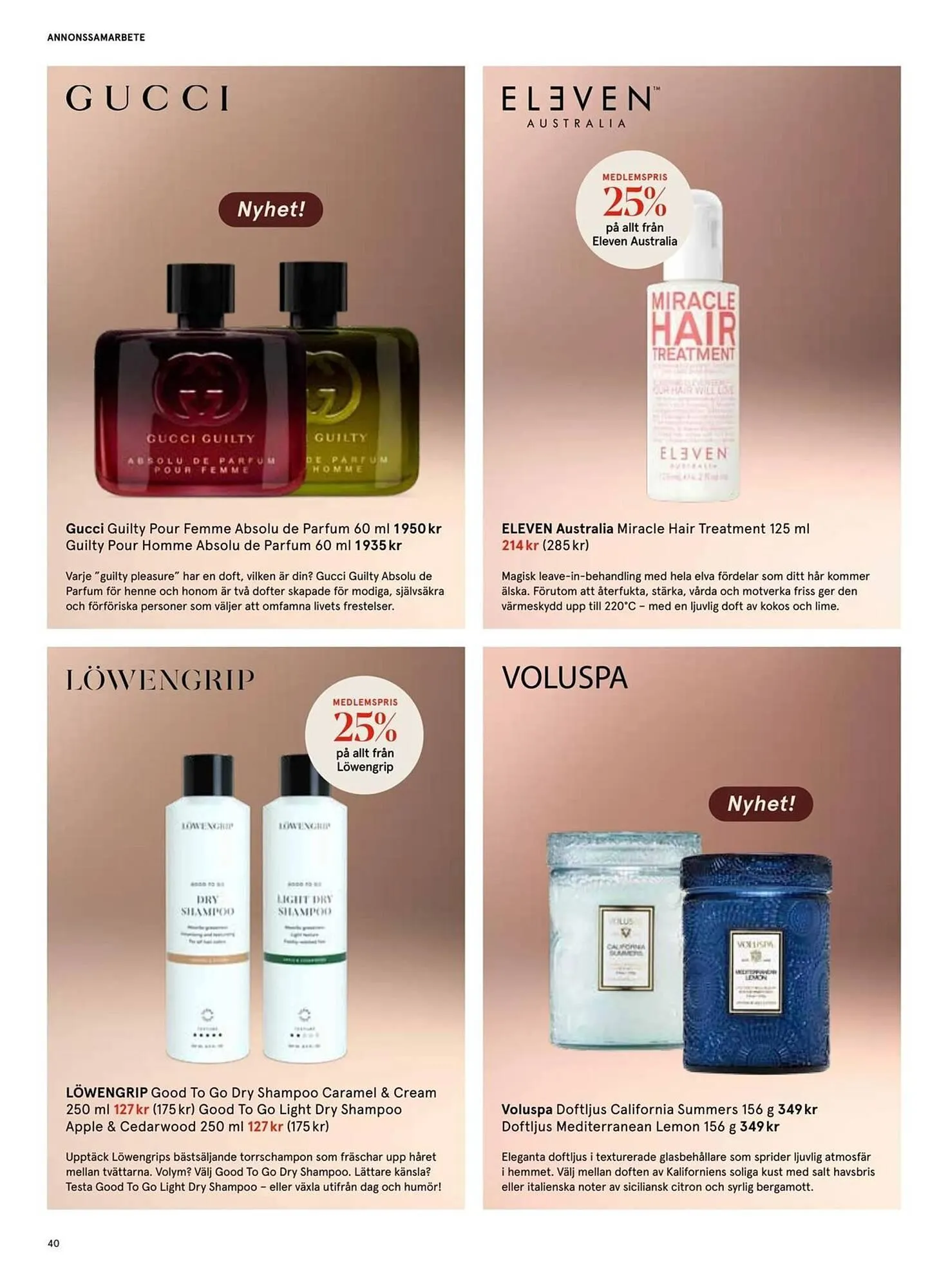 Åhléns reklamblad från 24 februari till 7 mars 2026 - Reklamblad sidor 40