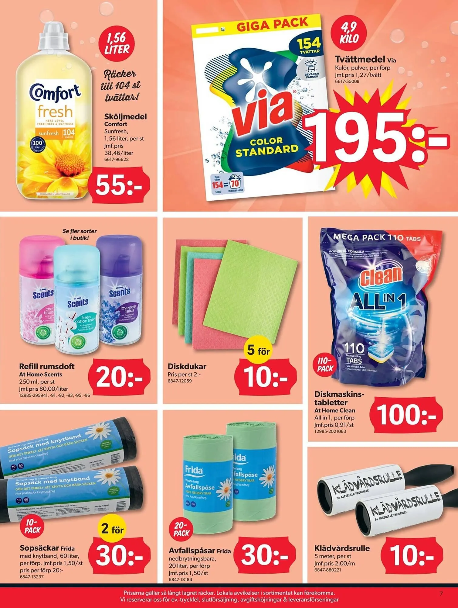 DollarStore reklamblad från 25 augusti till 7 september 2025 - Reklamblad sidor 7