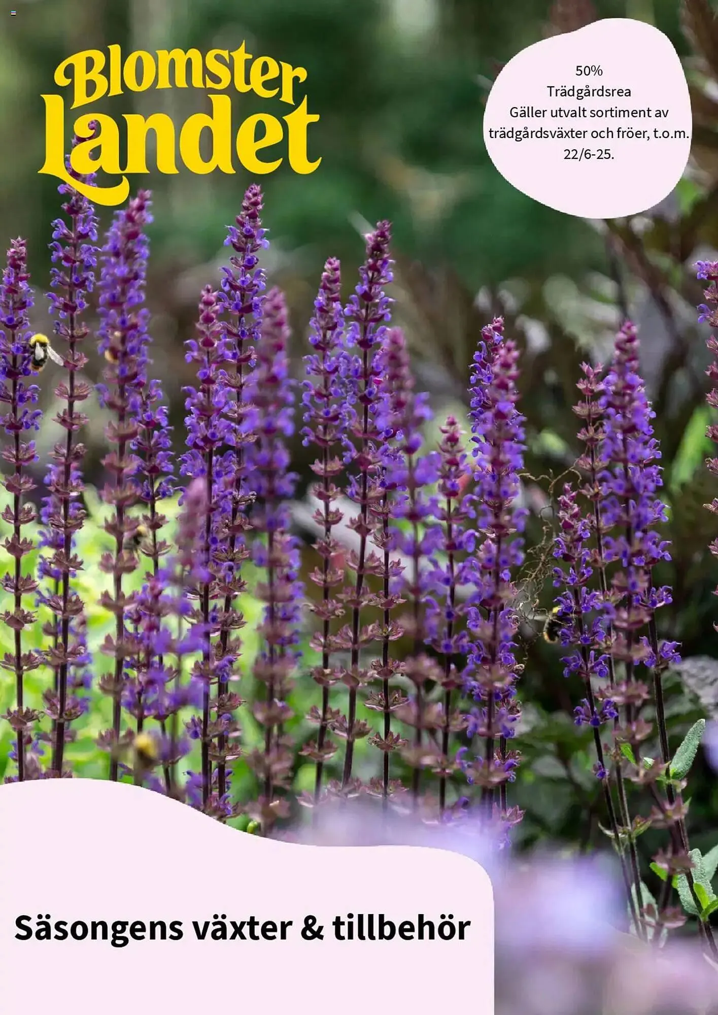 Blomsterlandet reklamblad - 1