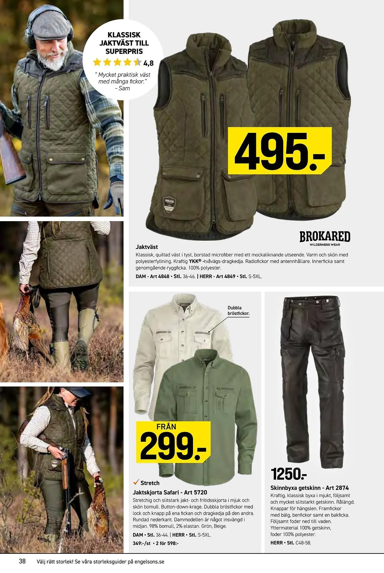Engelsons reklamblad från 1 juli till 31 juli 2025 - Reklamblad sidor 38