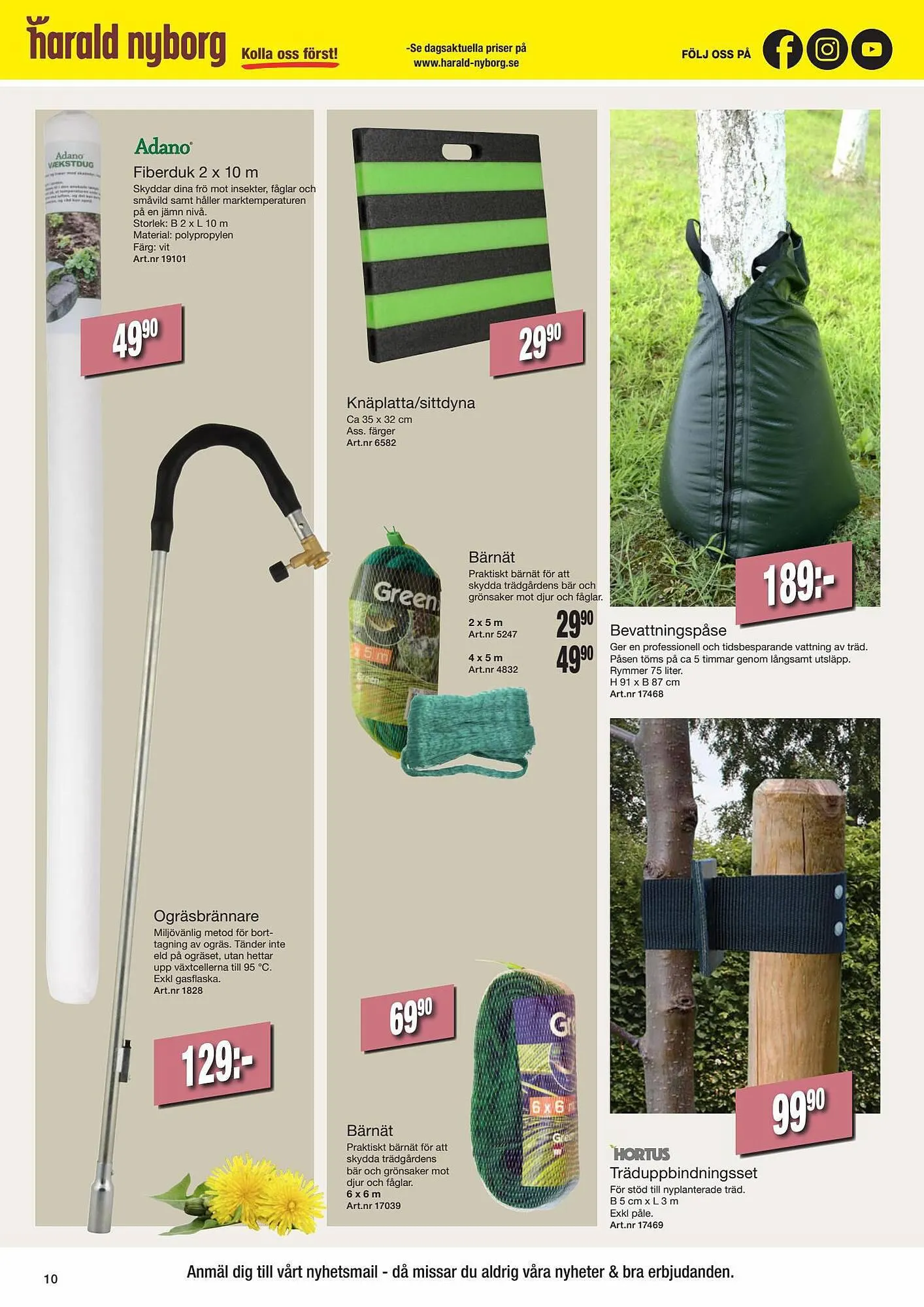 Harald Nyborg reklamblad från 11 juni till 31 oktober 2023 - Reklamblad sidor 10