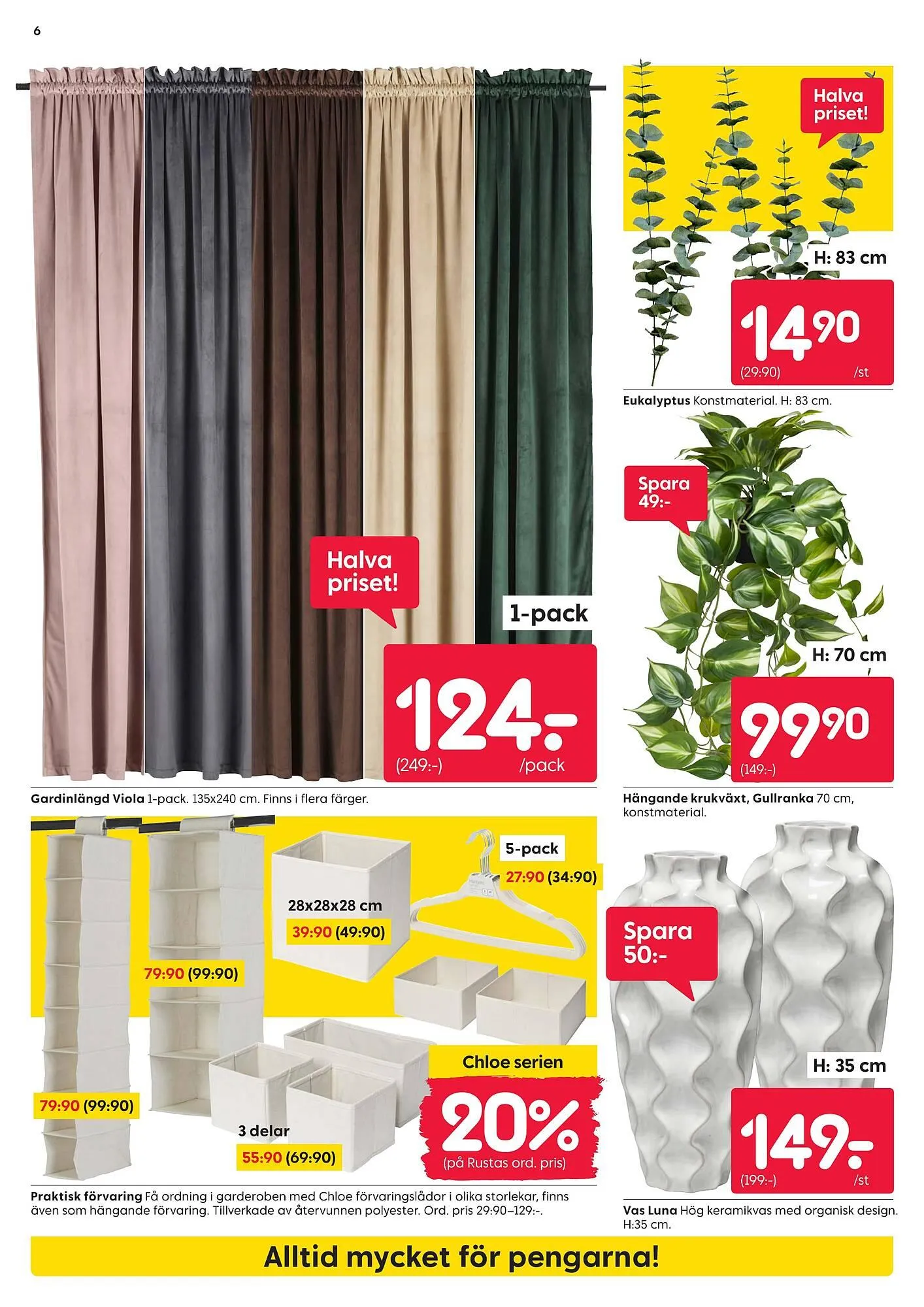 Rusta reklamblad från 21 juli till 28 juli 2025 - Reklamblad sidor 6