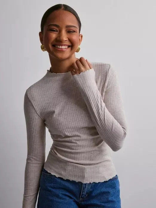 ONLEMMA L/S HIGH NECK TOP NOOS JRS