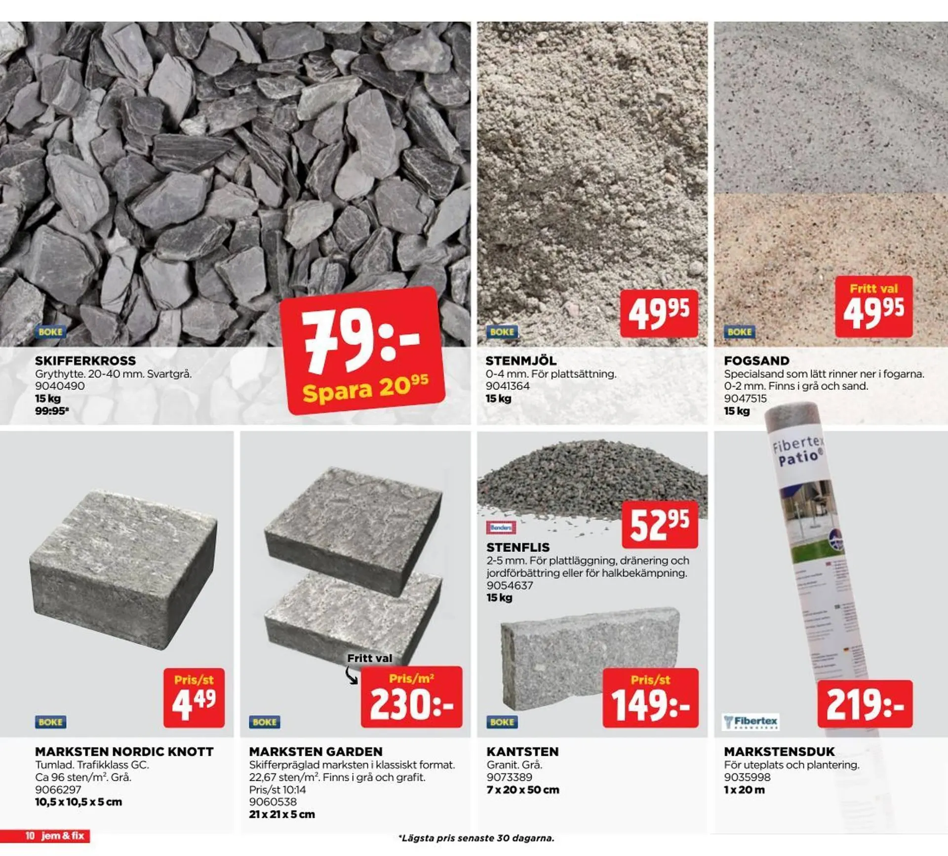 Jem&Fix reklamblad från 24 mars till 6 april 2025 - Reklamblad sidor 10