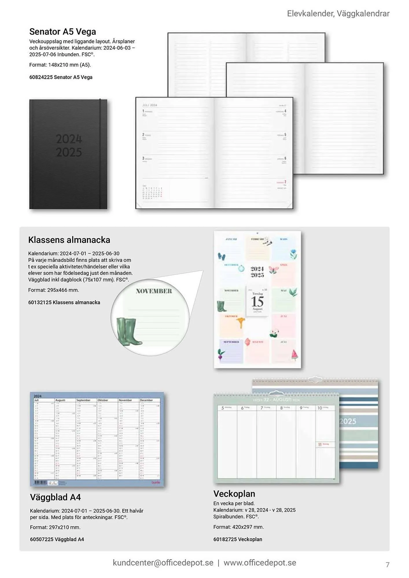 Office Depot reklamblad från 1 september till 30 juni 2025 - Reklamblad sidor 7