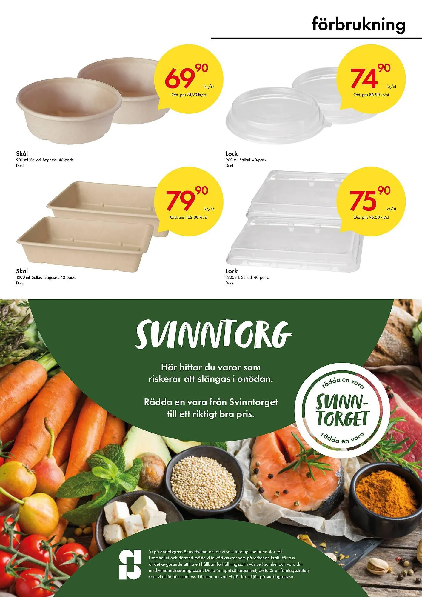 Snabbgross reklamblad från 28 augusti till 10 september 2023 - Reklamblad sidor 15