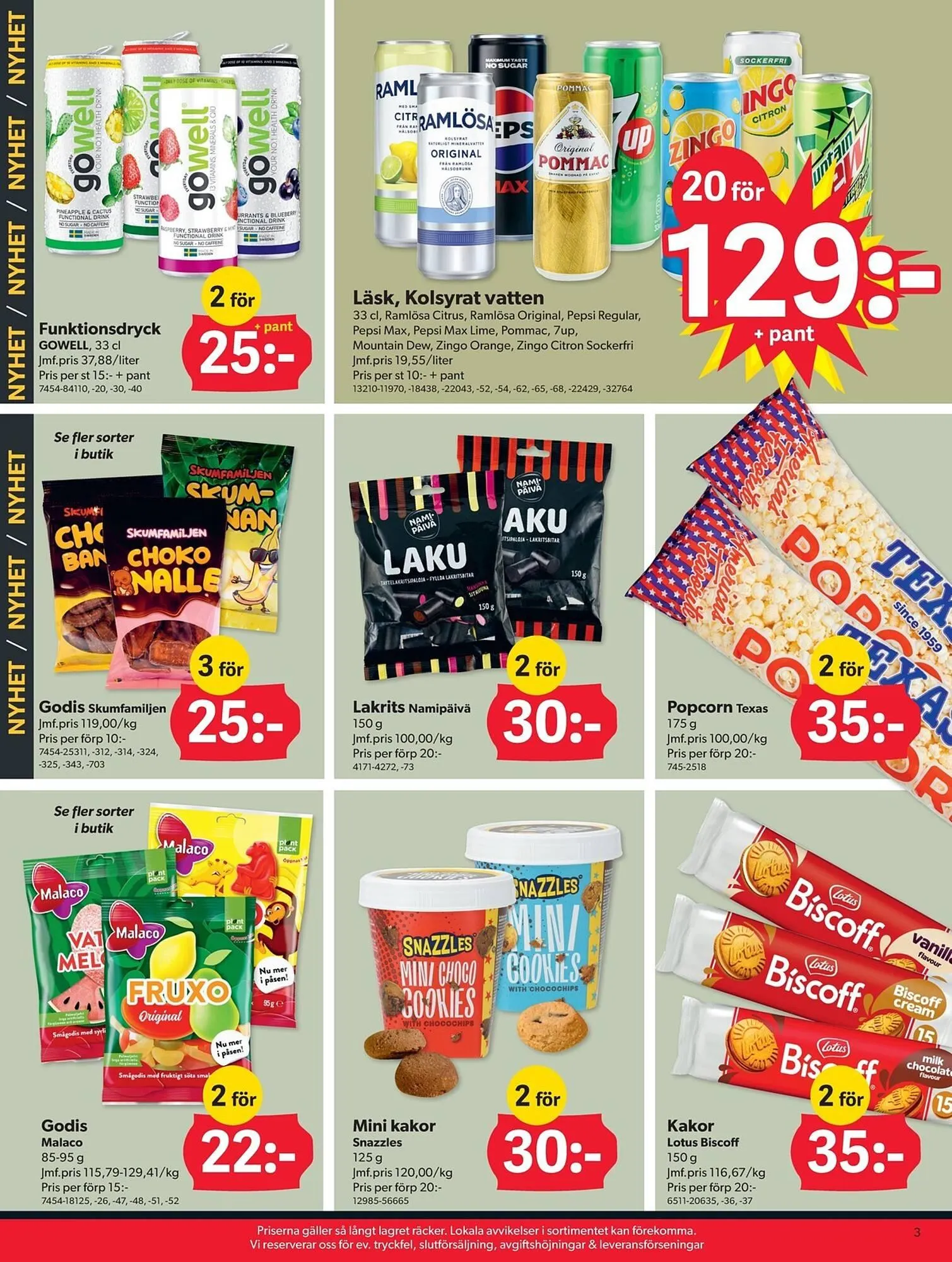 DollarStore annonsblad från 22 september till 28 september 2025 - Reklamblad sidor 3