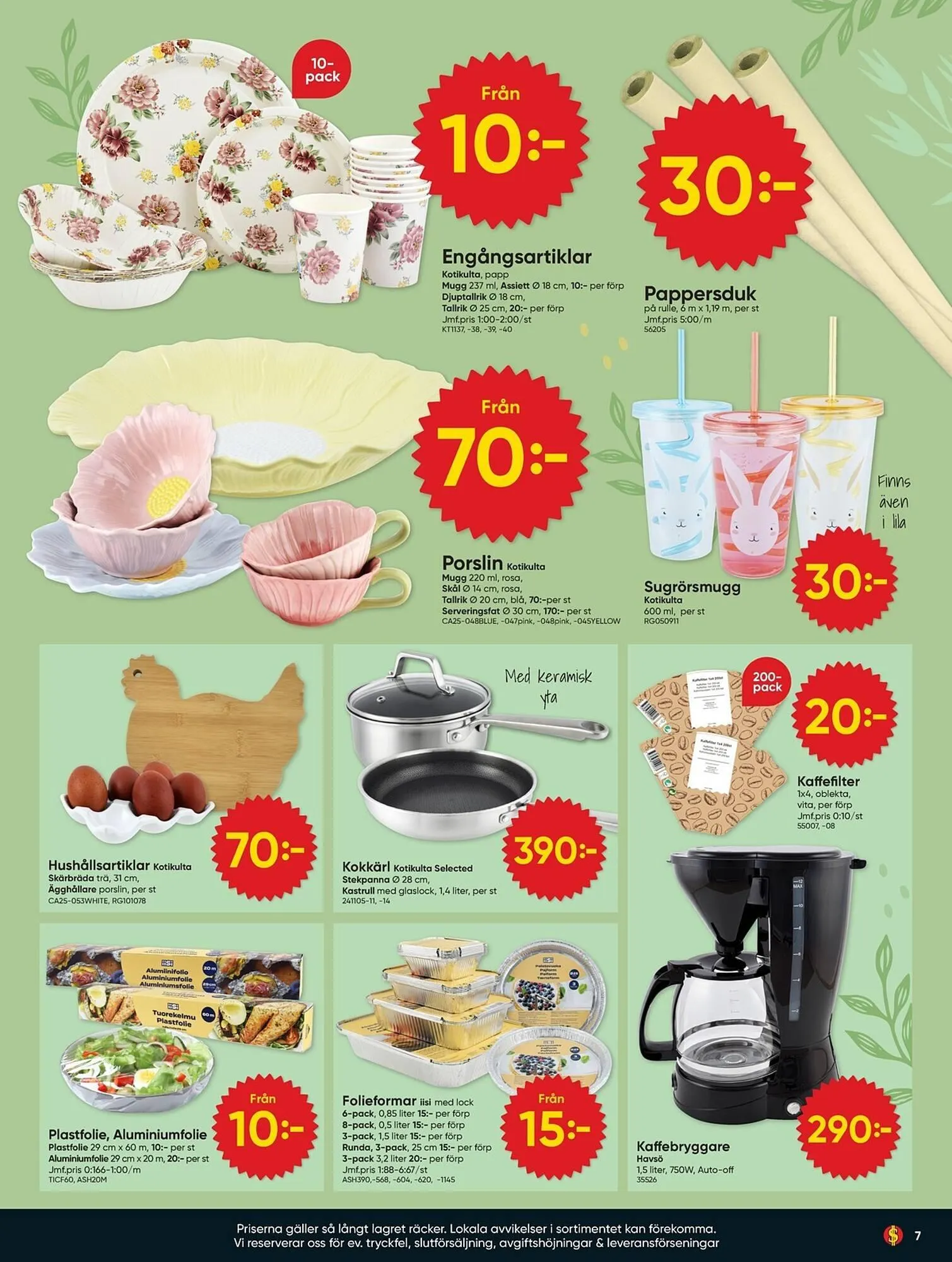 DollarStore annonsblad från 23 mars till 5 april 2026 - Reklamblad sidor 7