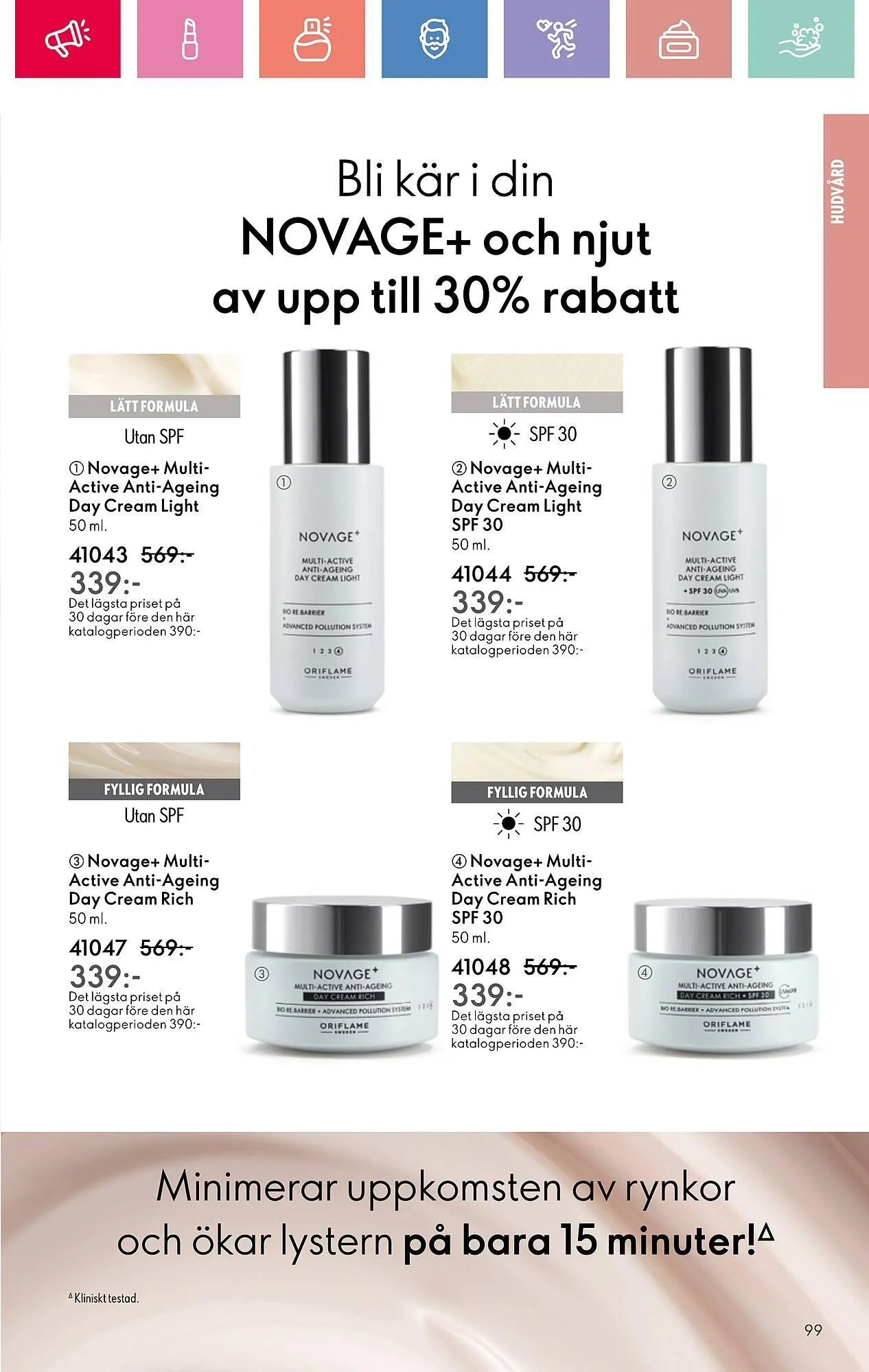 Oriflame reklamblad från 26 januari till 15 februari 2025 - Reklamblad sidor 99