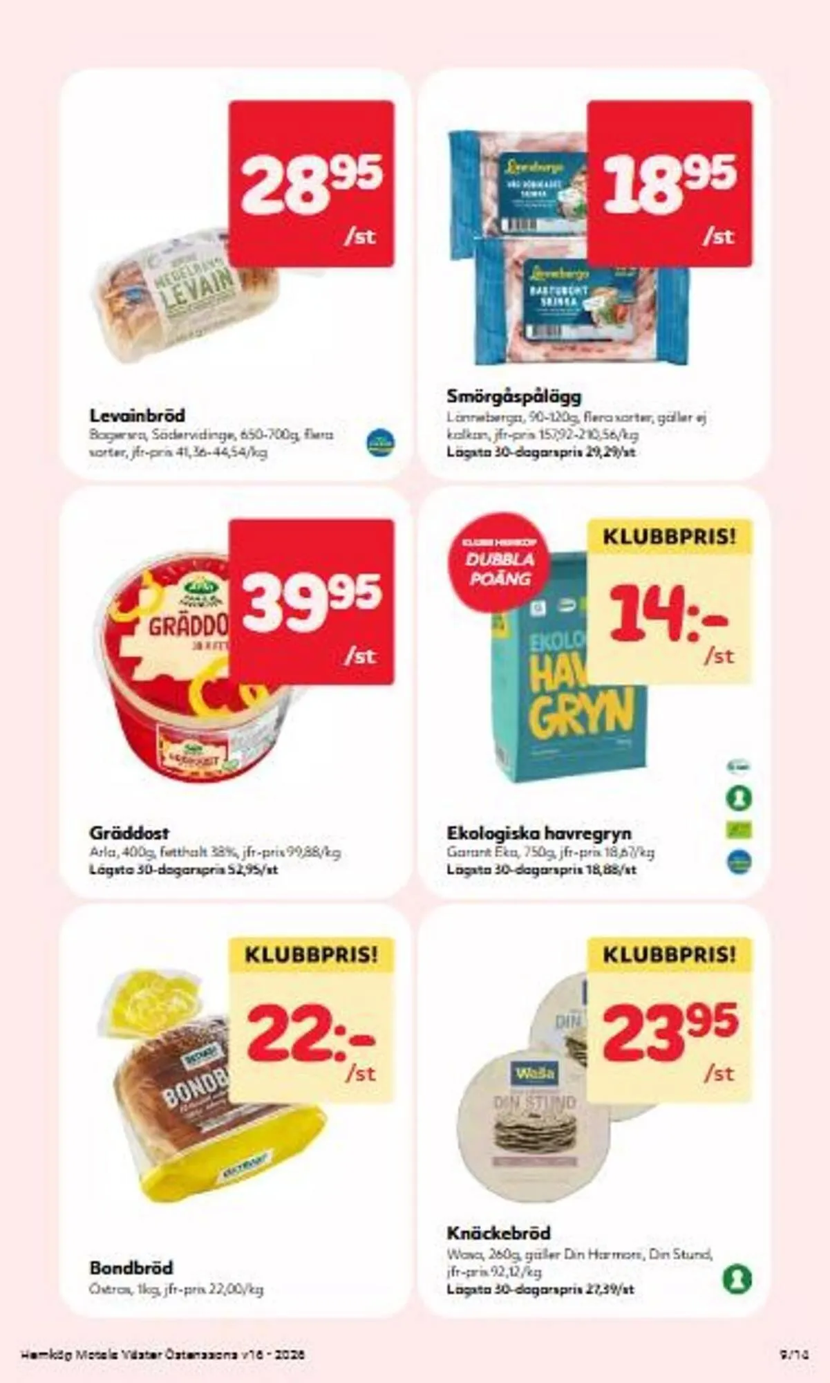 Hemköp reklamblad från 13 april till 19 april 2026 - Reklamblad sidor 9