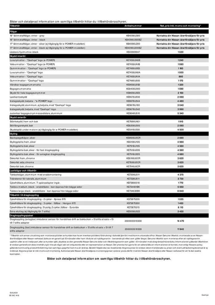 Nissan Qashqai från 14 maj till 14 maj 2025 - Reklamblad sidor 15