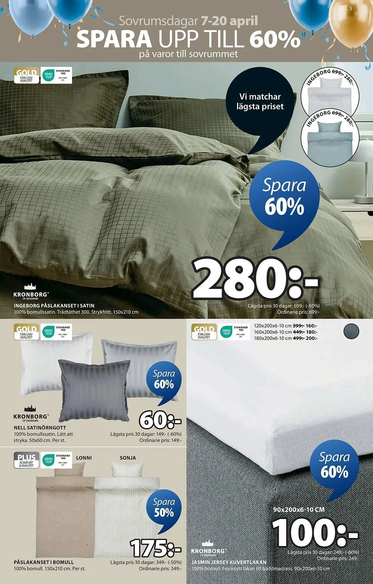 JYSK reklamblad från 7 april till 20 april 2025 - Reklamblad sidor 6