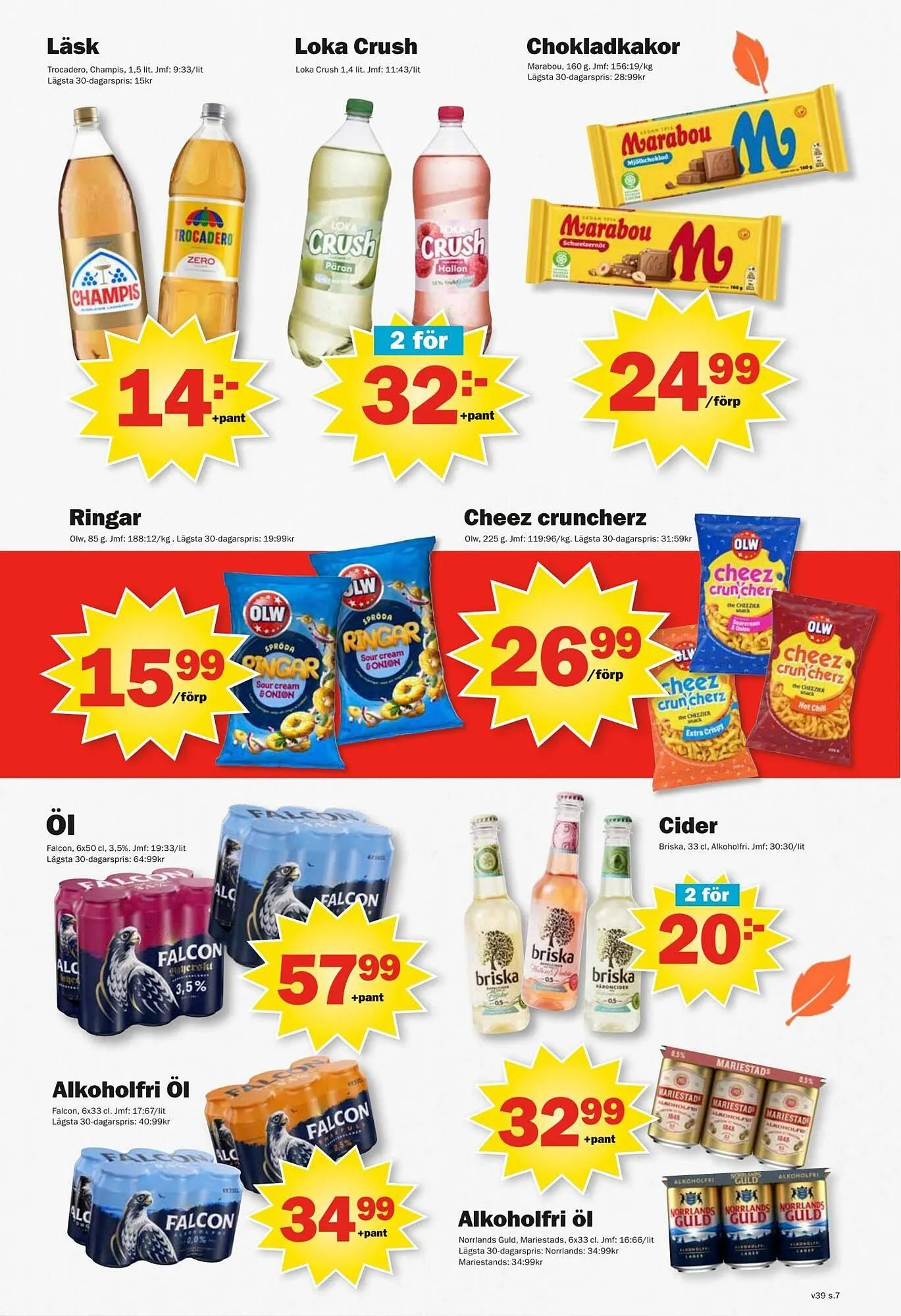 Pekås reklamblad från 22 september till 28 september 2025 - Reklamblad sidor 7