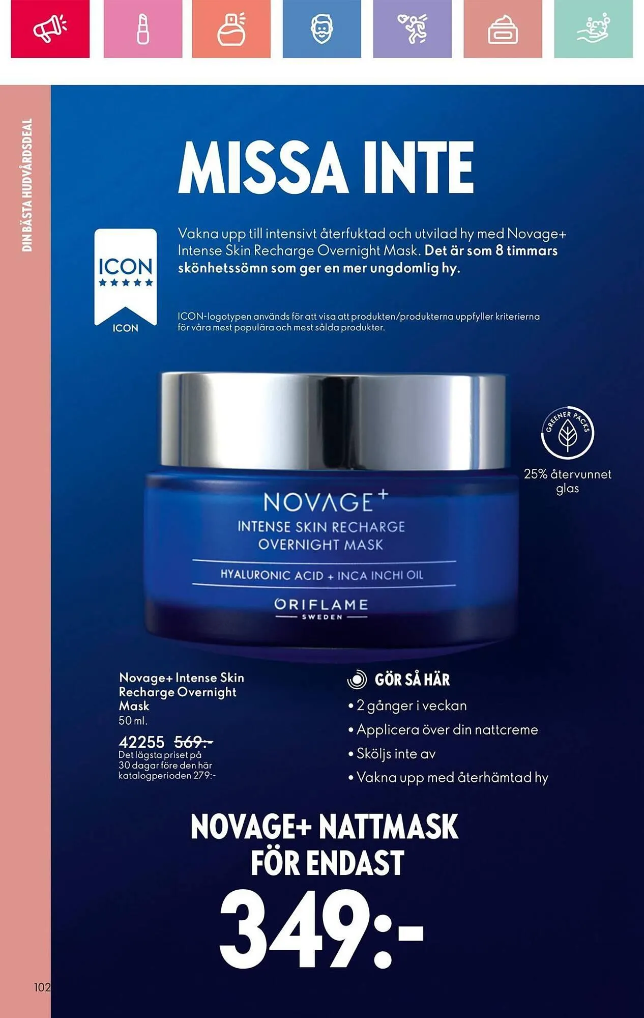 Oriflame reklamblad från 24 augusti till 13 september 2025 - Reklamblad sidor 102