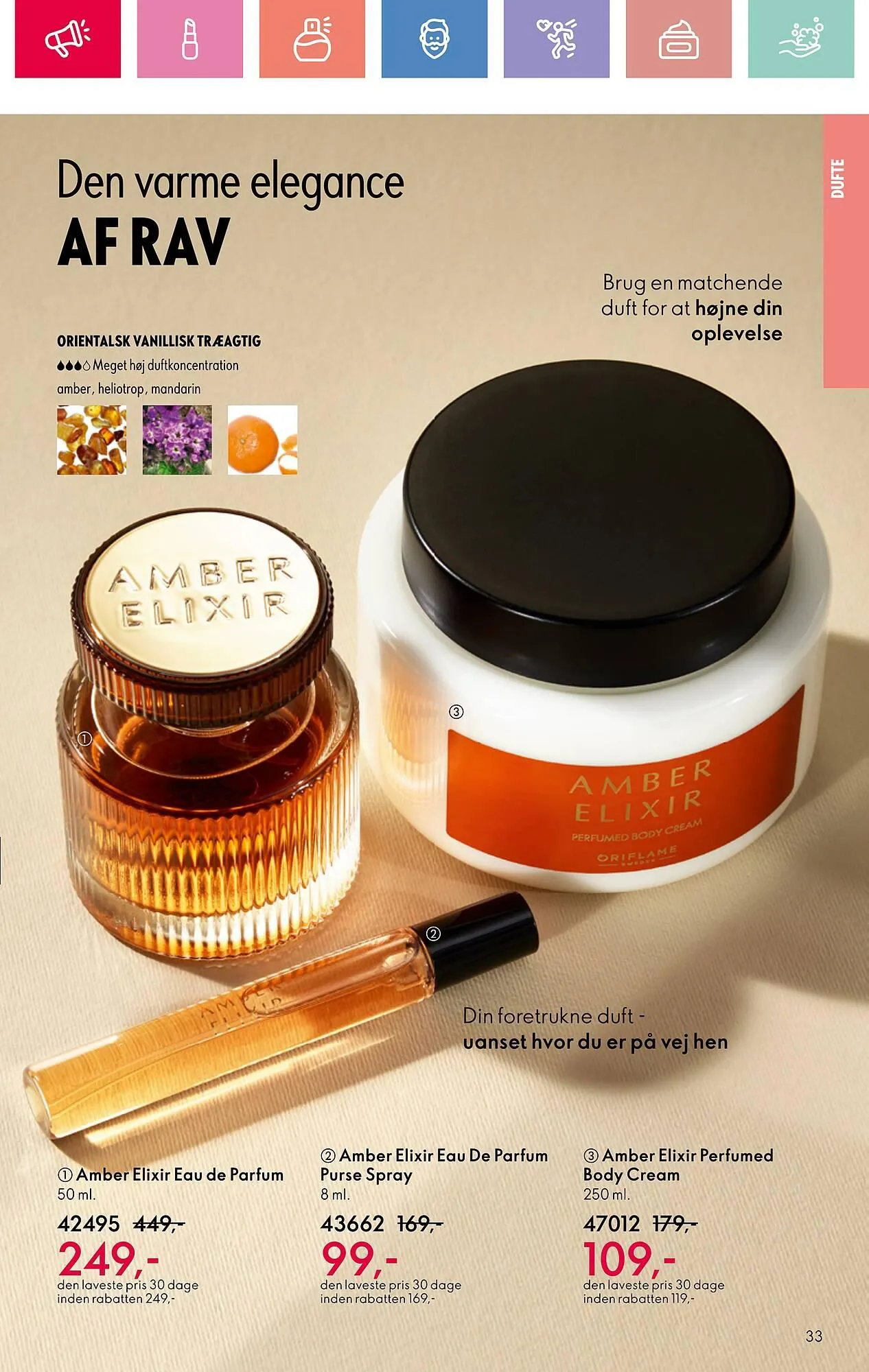 Oriflame reklamblad från 30 mars till 19 april 2025 - Reklamblad sidor 33