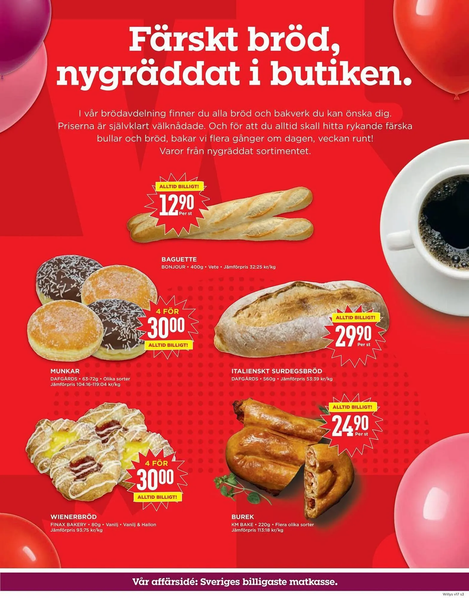 Willys reklamblad från 17 april till 27 april 2025 - Reklamblad sidor 3