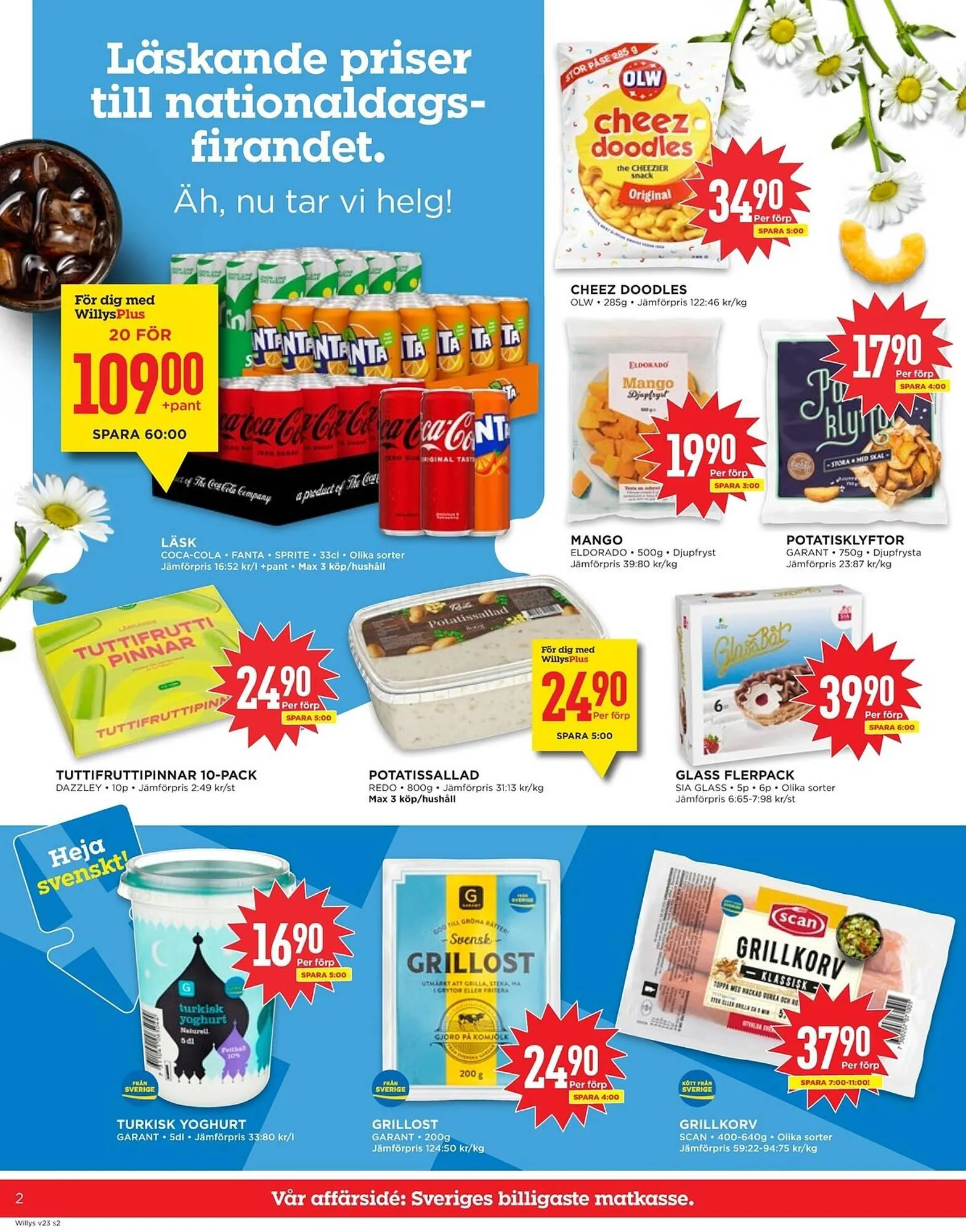 Willys reklamblad från 2 juni till 8 juni 2025 - Reklamblad sidor 2