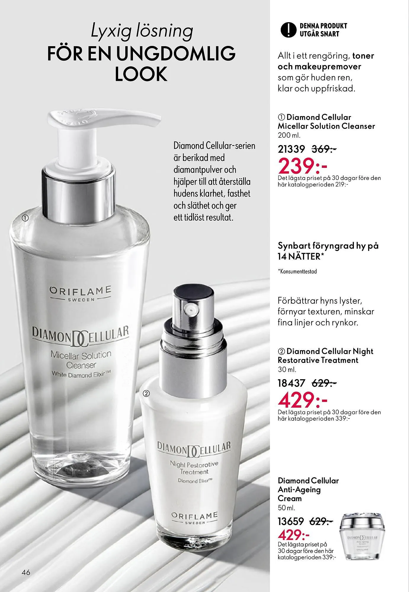 Oriflame reklamblad från 1 april till 30 april 2026 - Reklamblad sidor 46