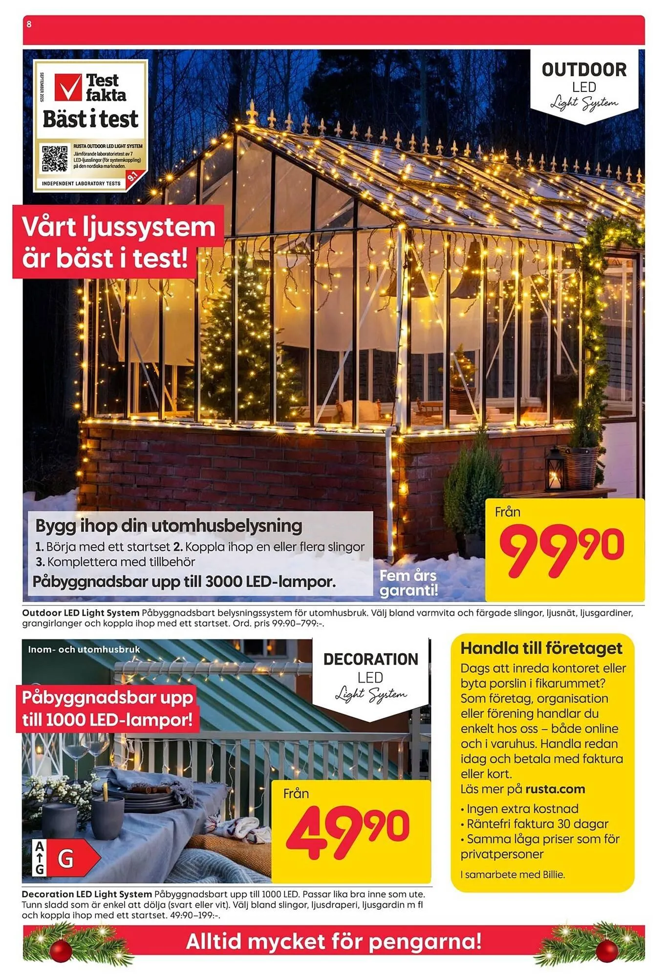 Rusta reklamblad från 1 december till 7 december 2025 - Reklamblad sidor 8