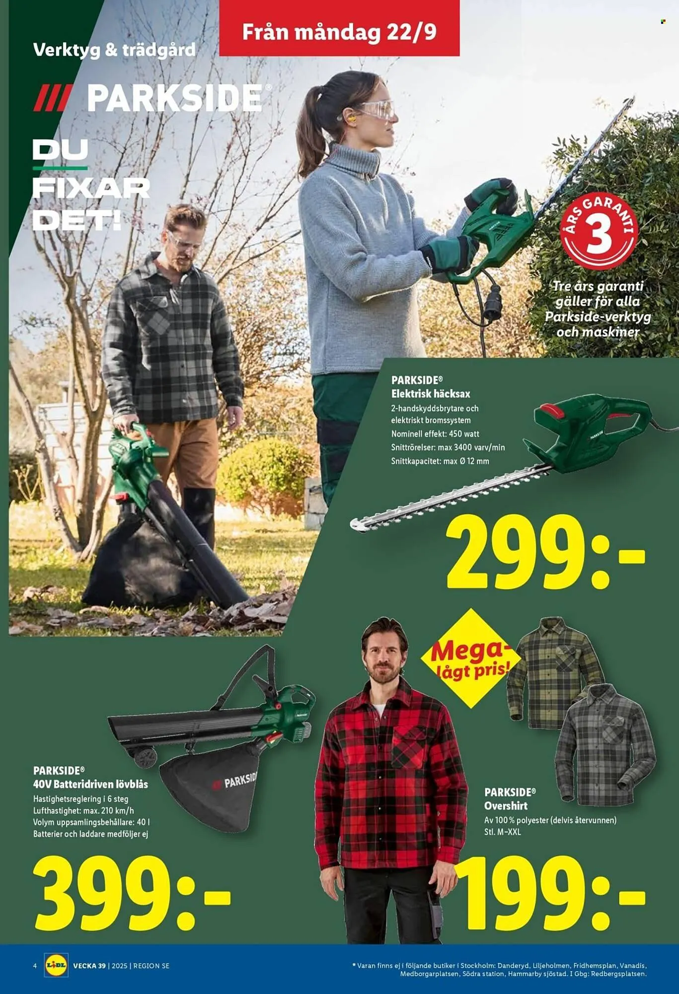 Lidl reklamblad från 8 september till 12 oktober 2025 - Reklamblad sidor 4