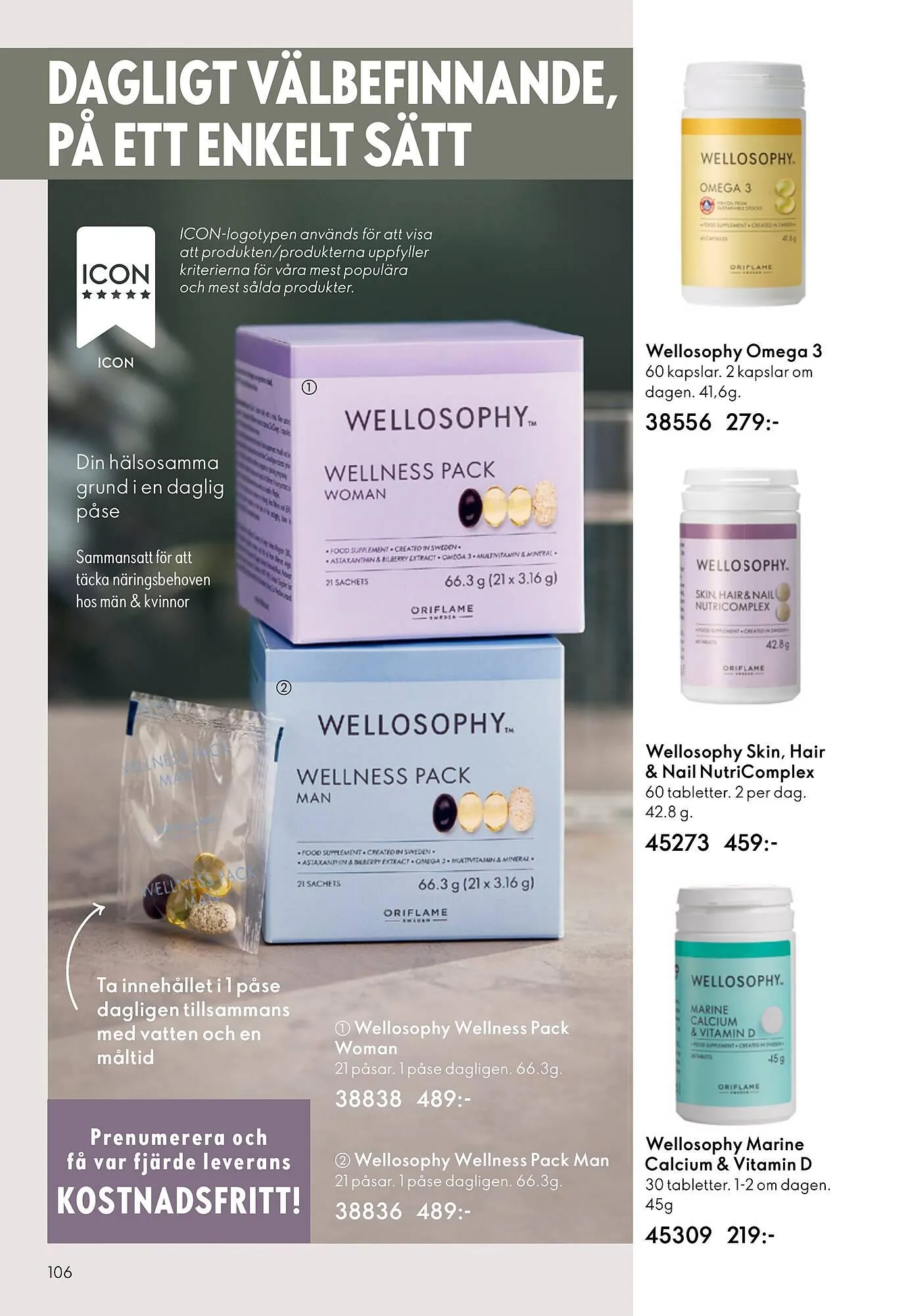 Oriflame reklamblad från 14 september till 7 oktober 2025 - Reklamblad sidor 106