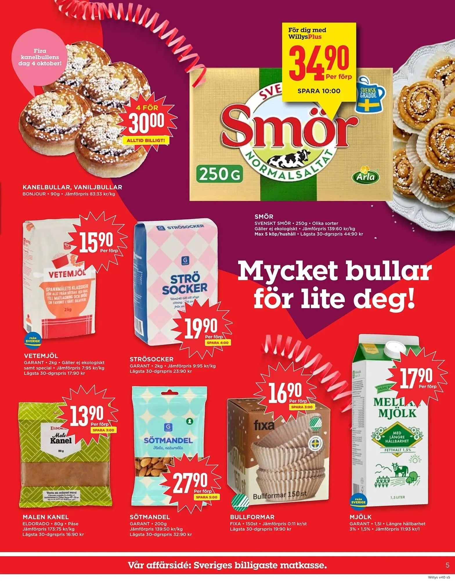 Willys reklamblad från 29 september till 5 oktober 2025 - Reklamblad sidor 5