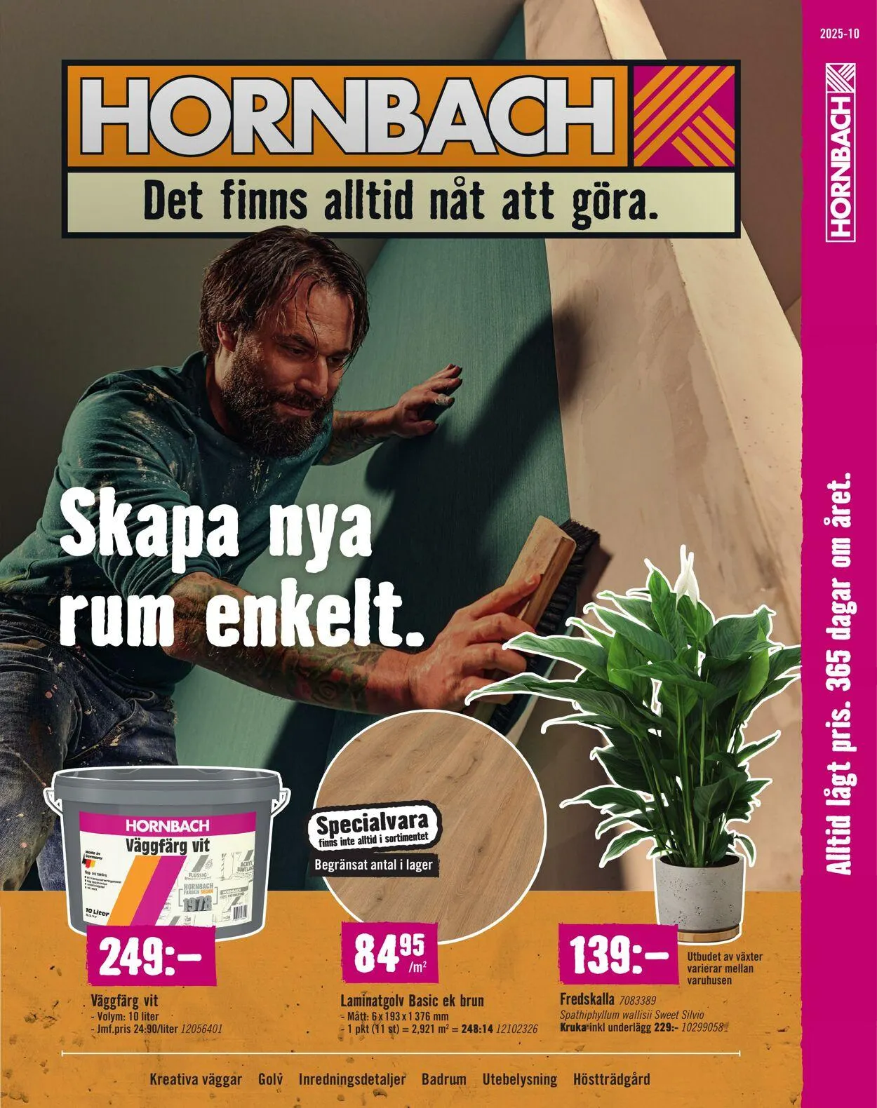 Hornbach från 1 september till 30 september 2025 - Reklamblad sidor 1