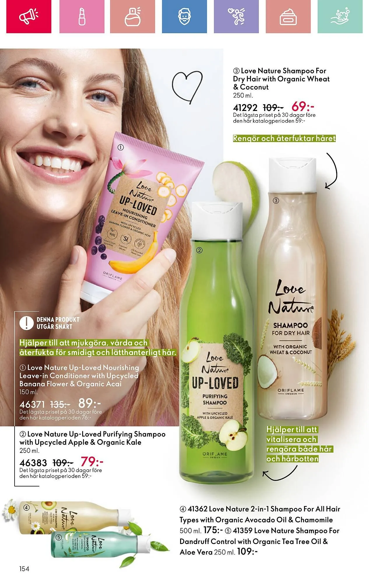 Oriflame reklamblad från 26 januari till 15 februari 2025 - Reklamblad sidor 154