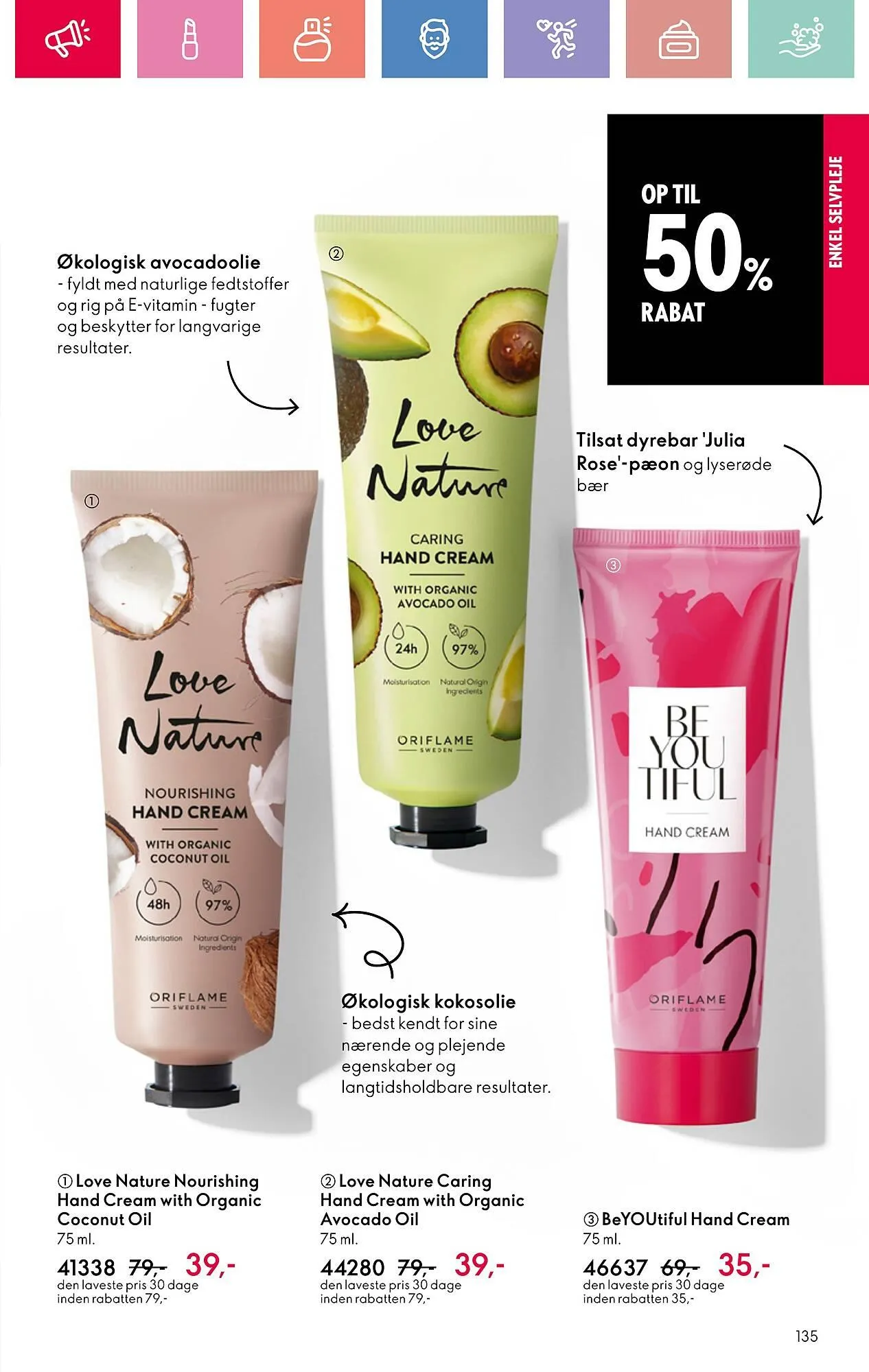 Oriflame reklamblad från 30 mars till 19 april 2025 - Reklamblad sidor 135