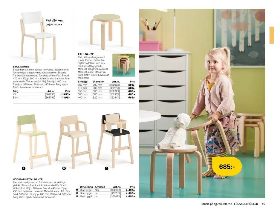 AJ Produkter! från 28 maj till 31 december 2024 - Reklamblad sidor 45