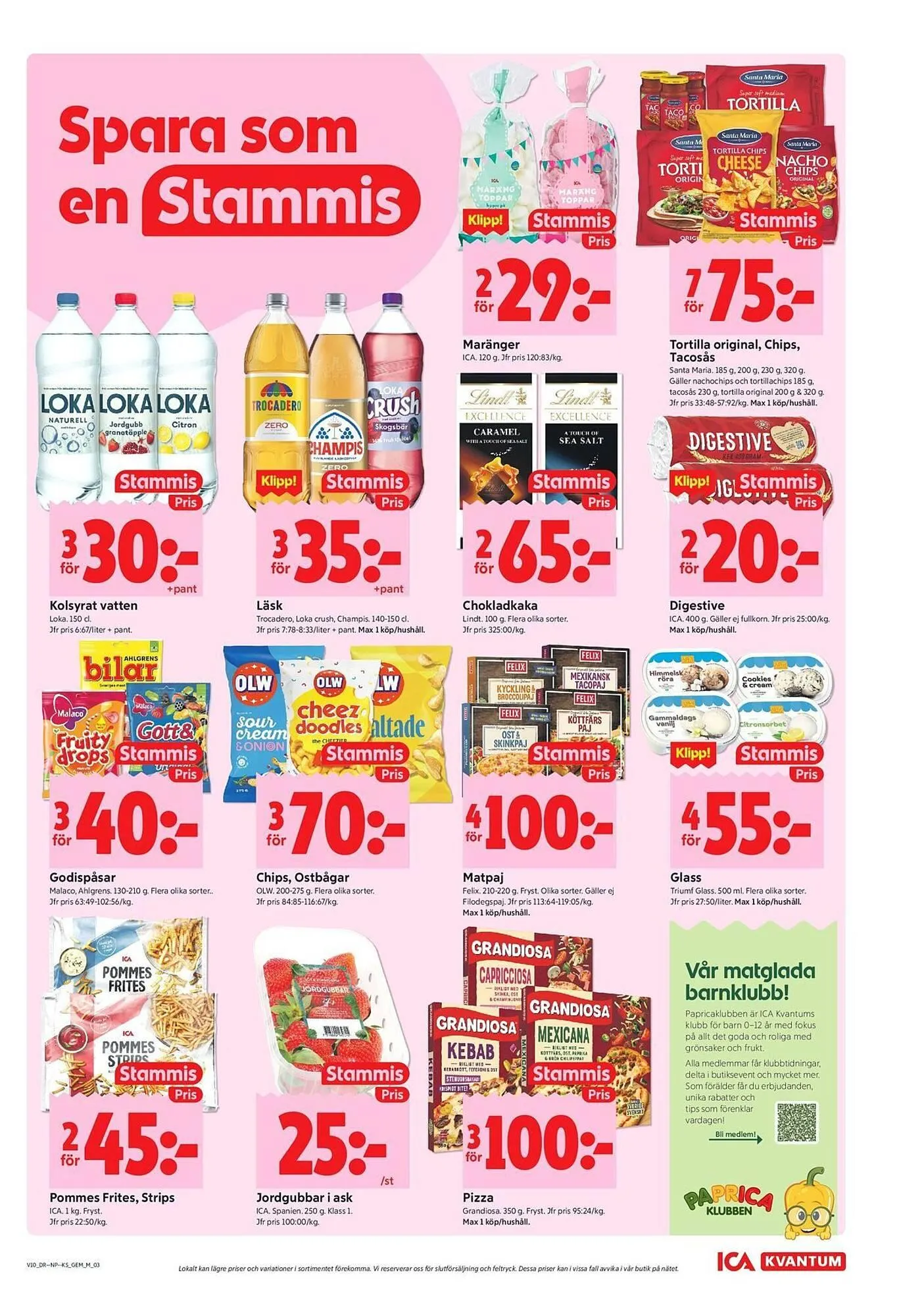 ICA Kvantum reklamblad från 2 mars till 8 mars 2026 - Reklamblad sidor 3