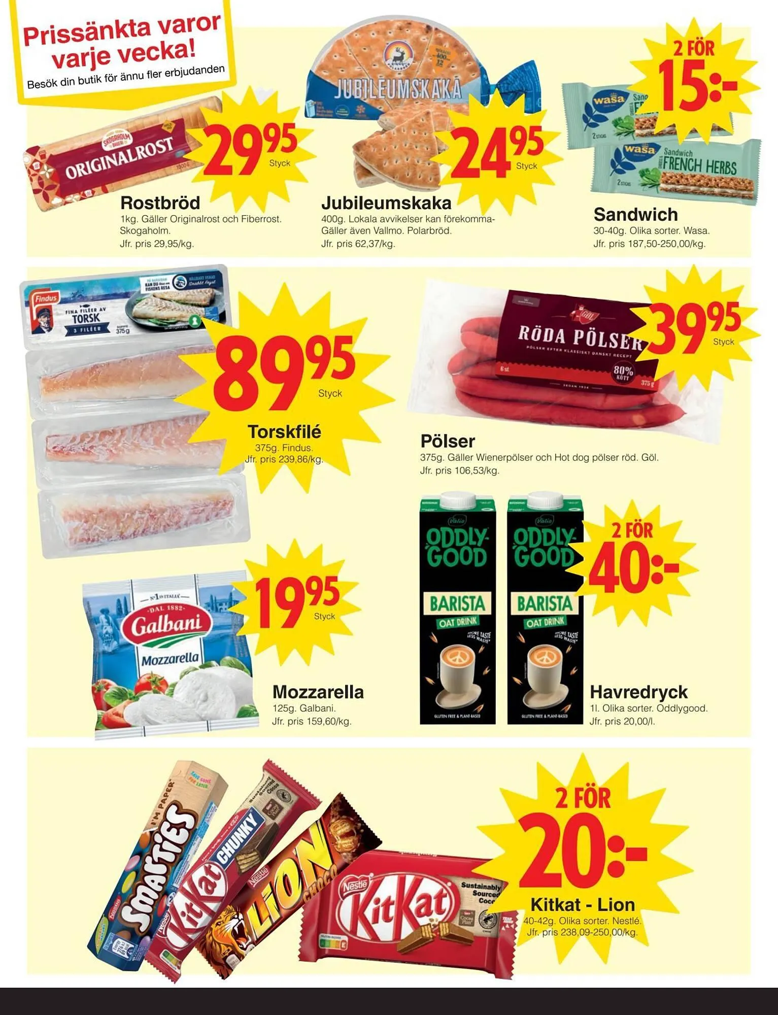 Matöppet reklamblad från 6 oktober till 12 oktober 2025 - Reklamblad sidor 3